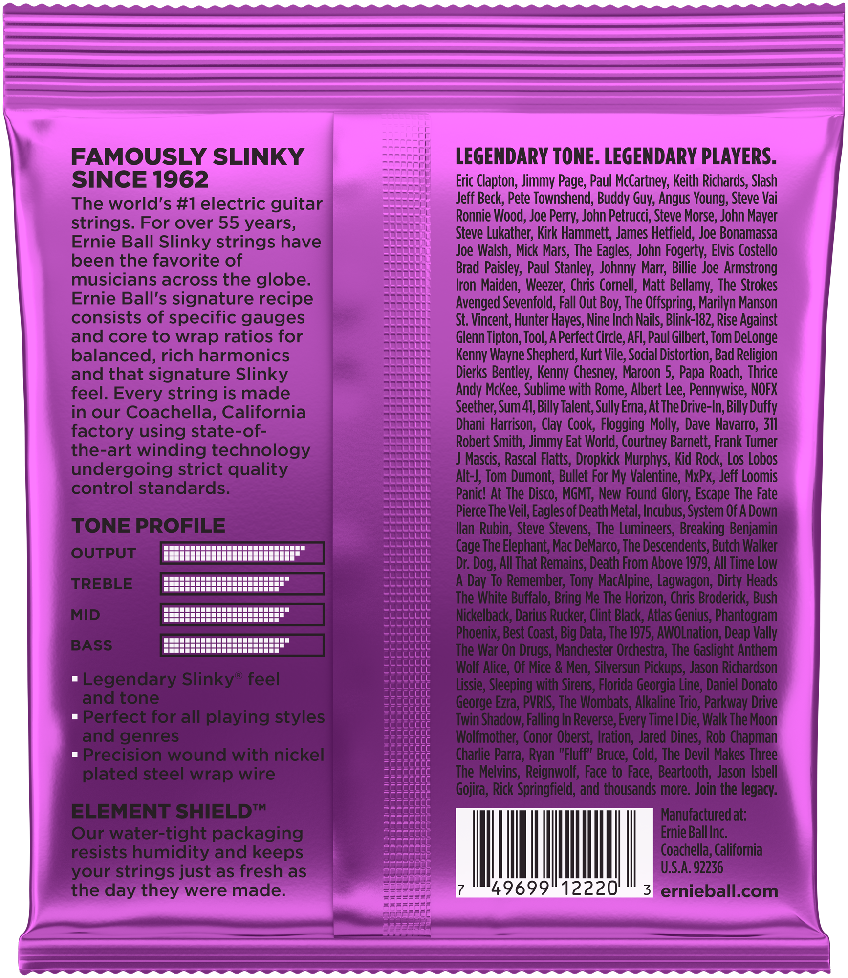 ERNIE BALL 2220 Power Slinky 11-48