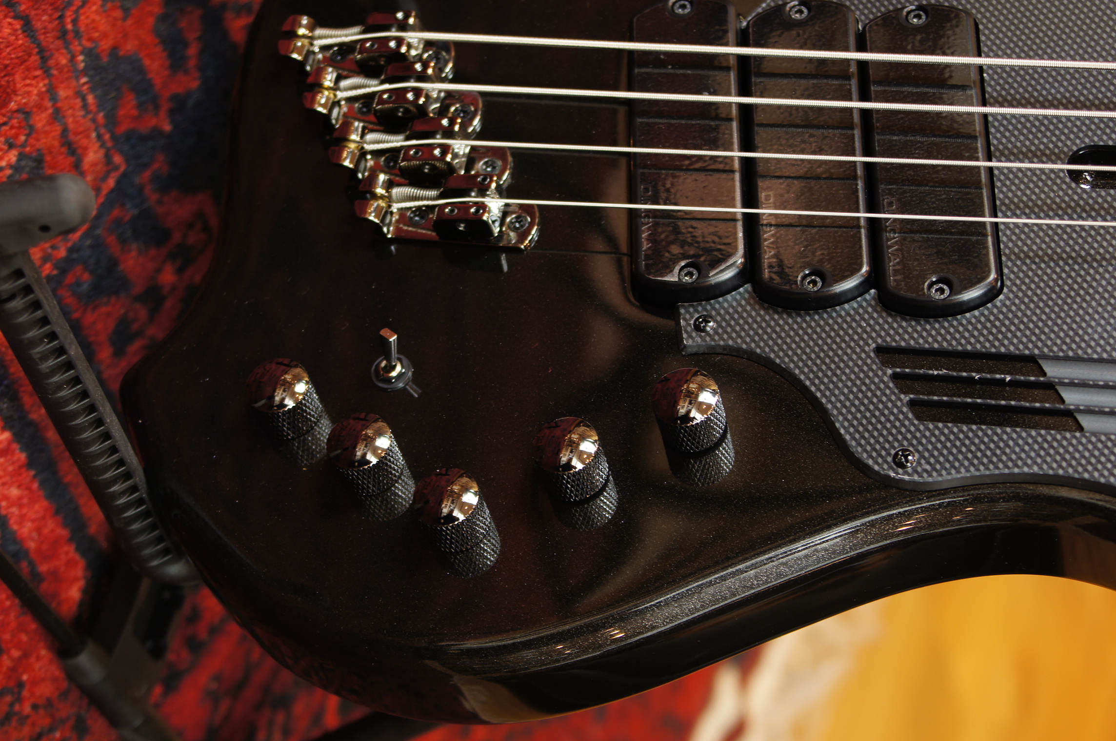 Dingwall NG3 "Nolly" Signature 4-string Bass Metallic Black