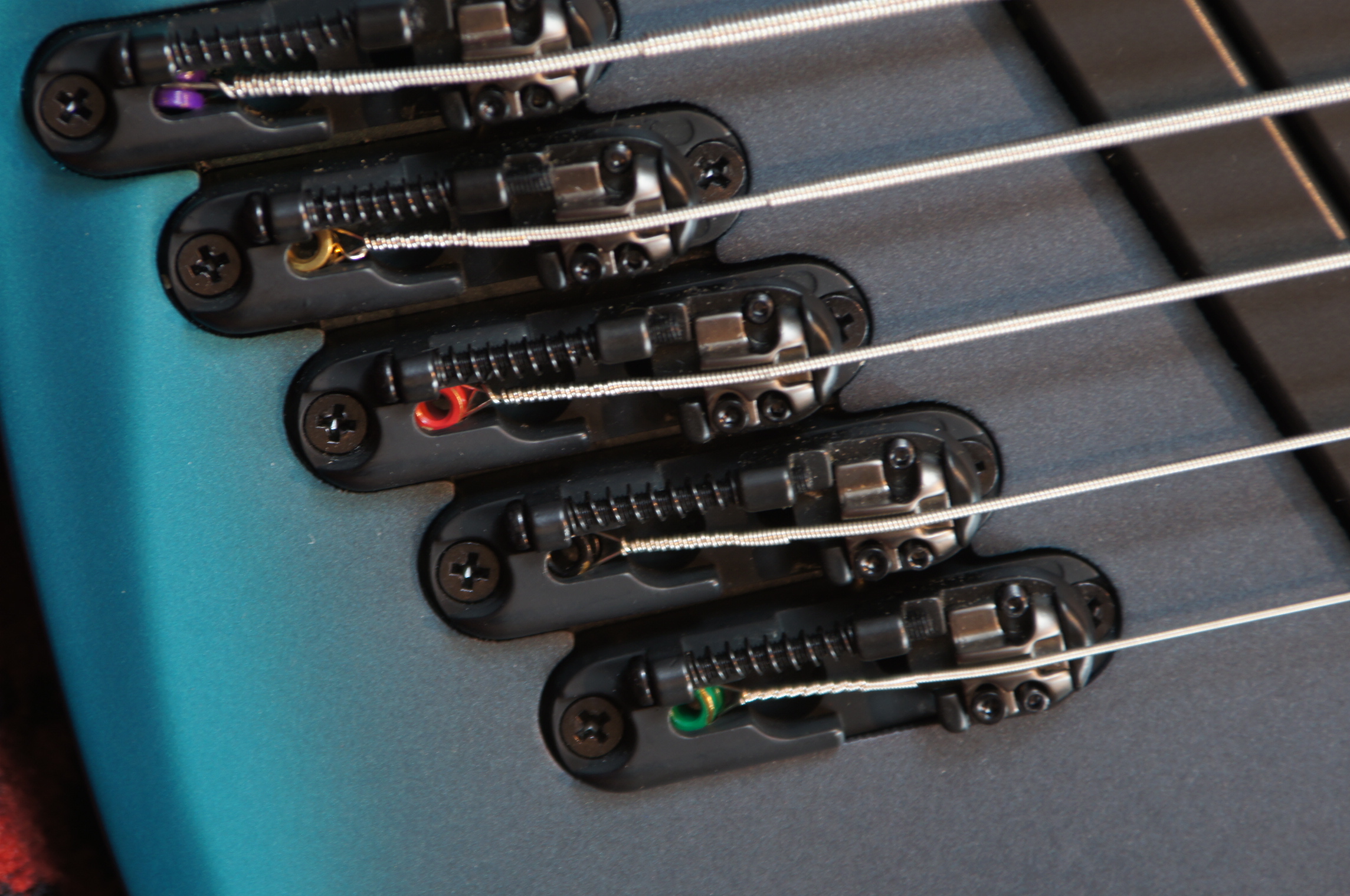 IBANEZ BTB 605 MSCE Bass Workshop 5-Str. Cerulean Aura Burst Matte, incl. Case - B-Stock