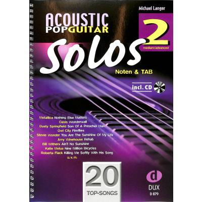 Acoustic Pop Guitar - Solos Band 2 (+Online Audio)