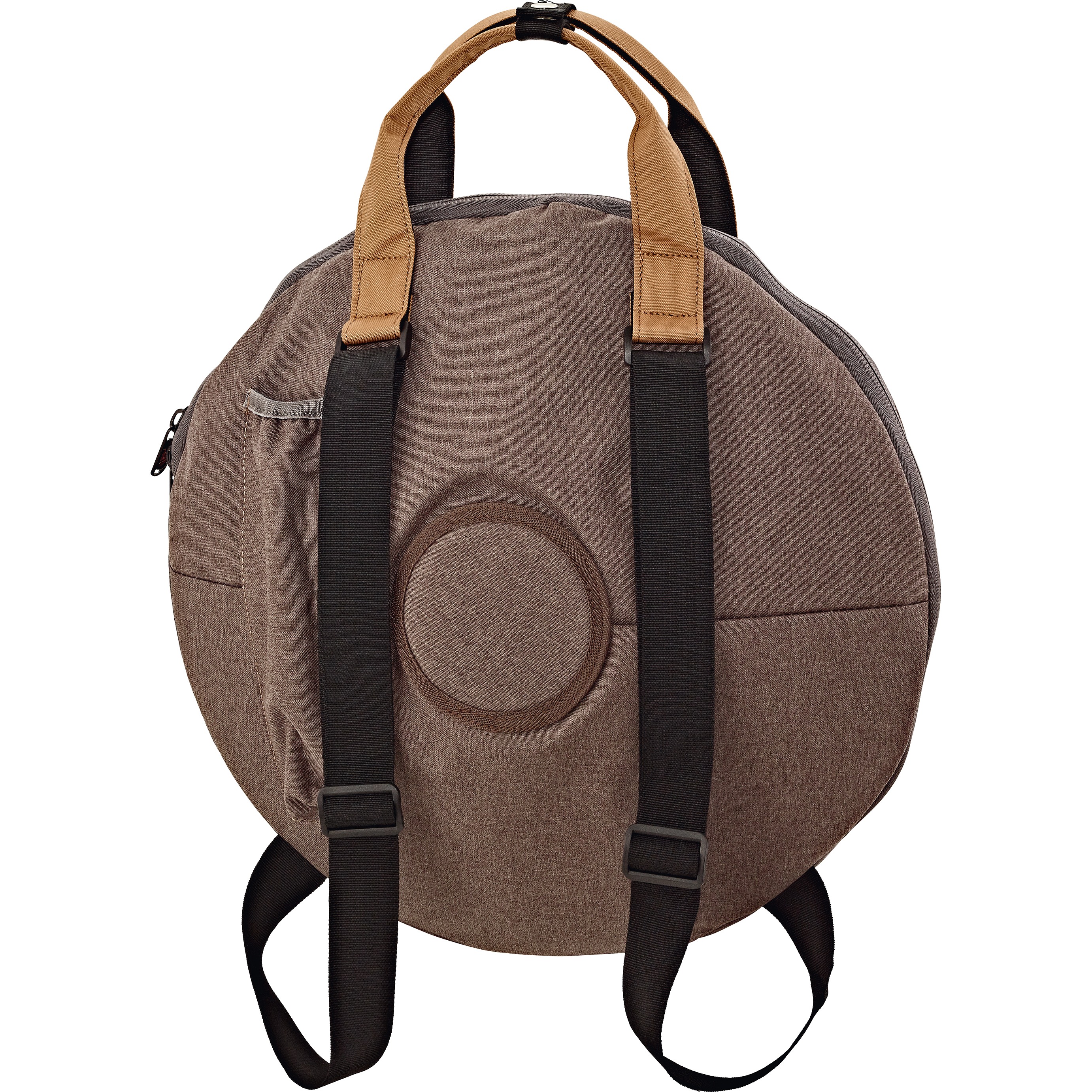 MEINL Sonic Energy Octave Steel Tongue Drum D-Amara, navy blue, graviertes Blumendesign, 9 Töne, 16" / 40 cm