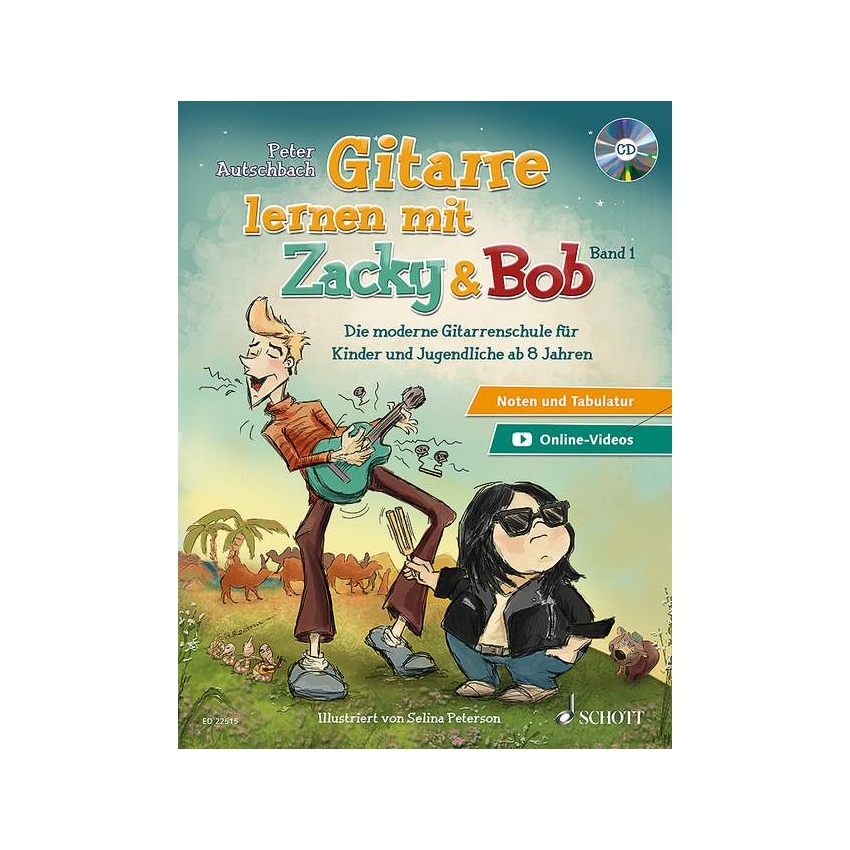 Gitarre lernen mit Zacky + Bob 1
