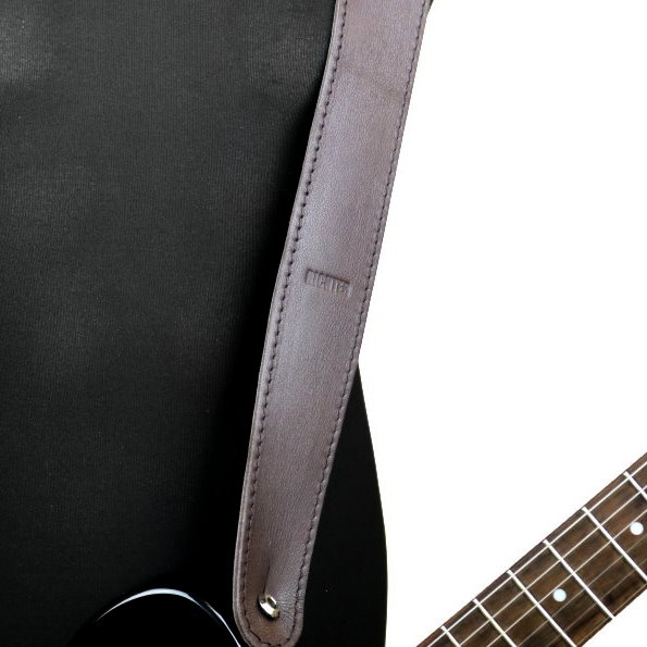 Richter Gitarrengurt 1548 Raw IV Nappa Brown