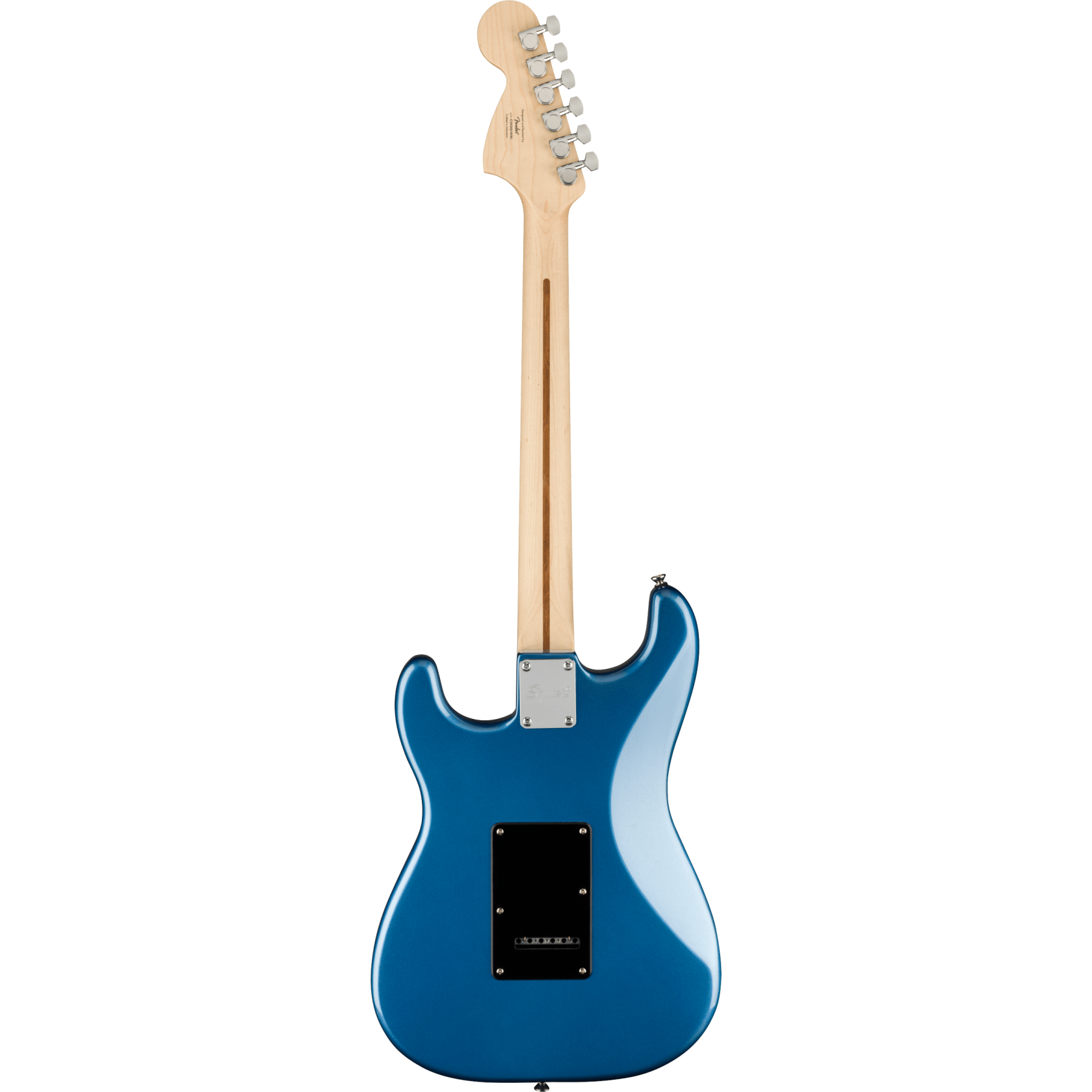 Squier Affinity Series™ Stratocaster®, Maple Fingerboard, Black Pickguard, Lake Placid Blue
