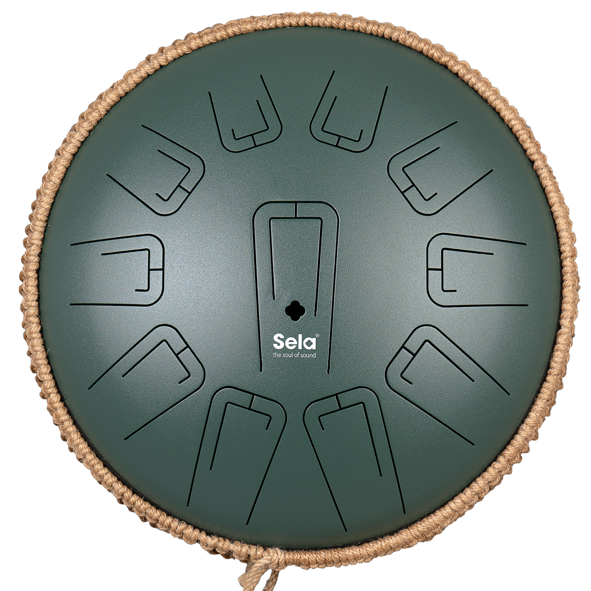 Sela Unity Tongue Drum 13" C Dur Green 432 Hz