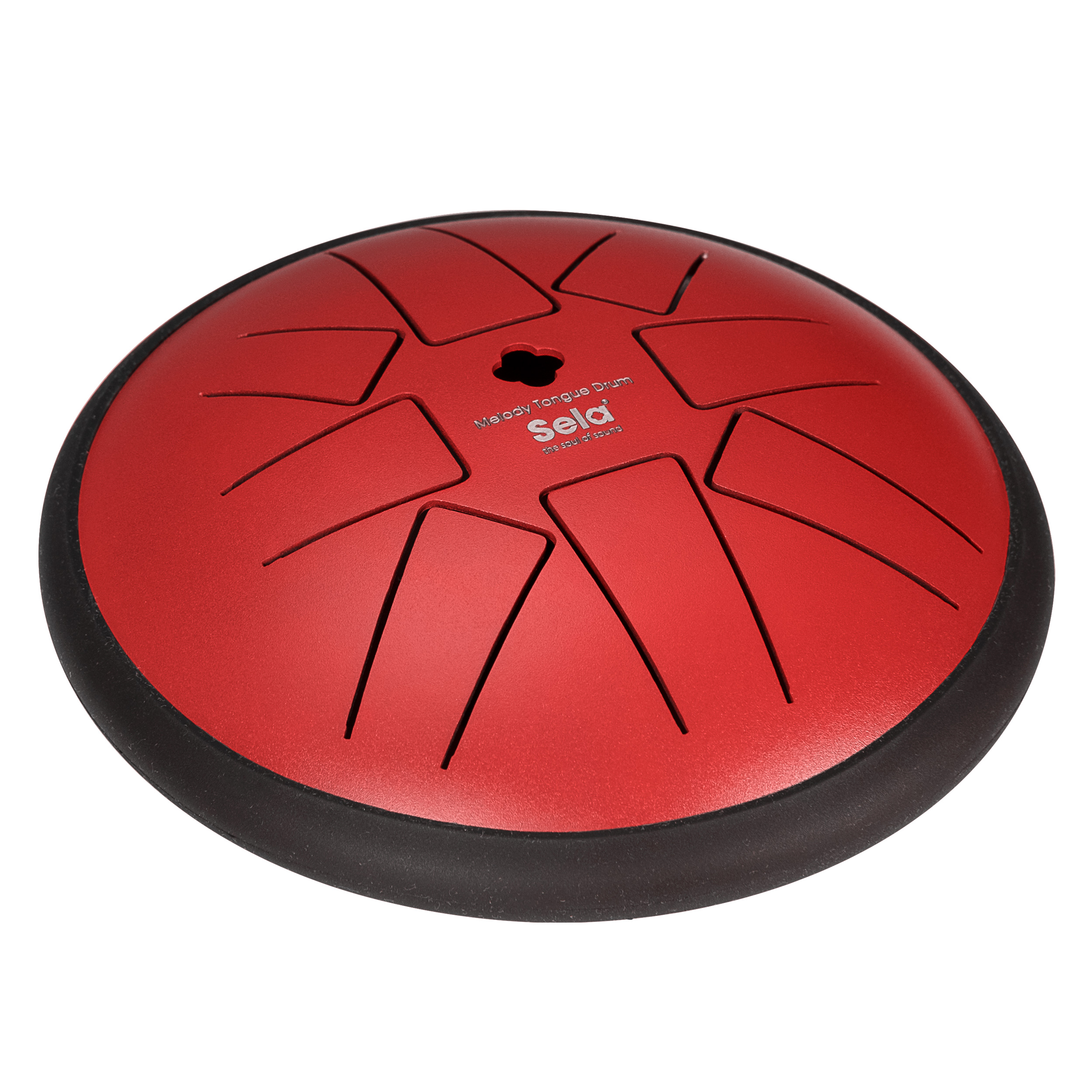 Sela Melody Tongue Drum 6“ F Minor Pentatonic Red