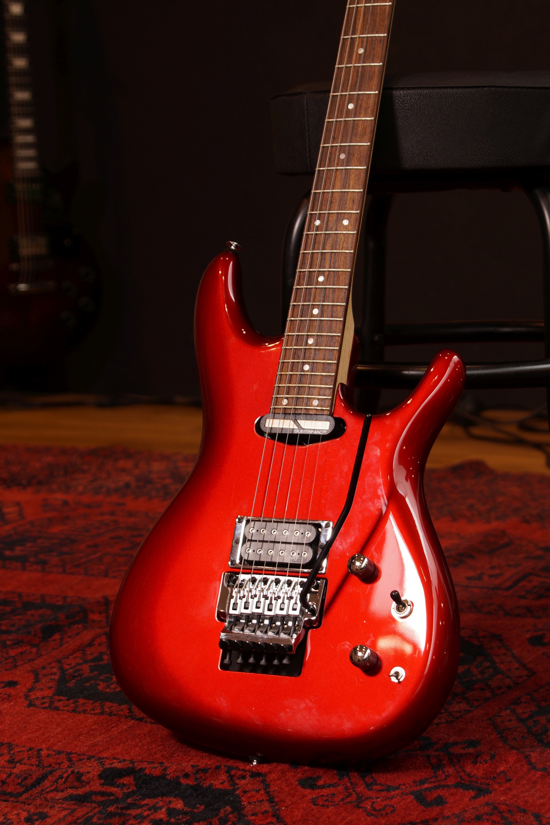 IBANEZ Joe Satriani Signature E-Gitarre 6-String - Candy Apple + Gigbag, B-Stock