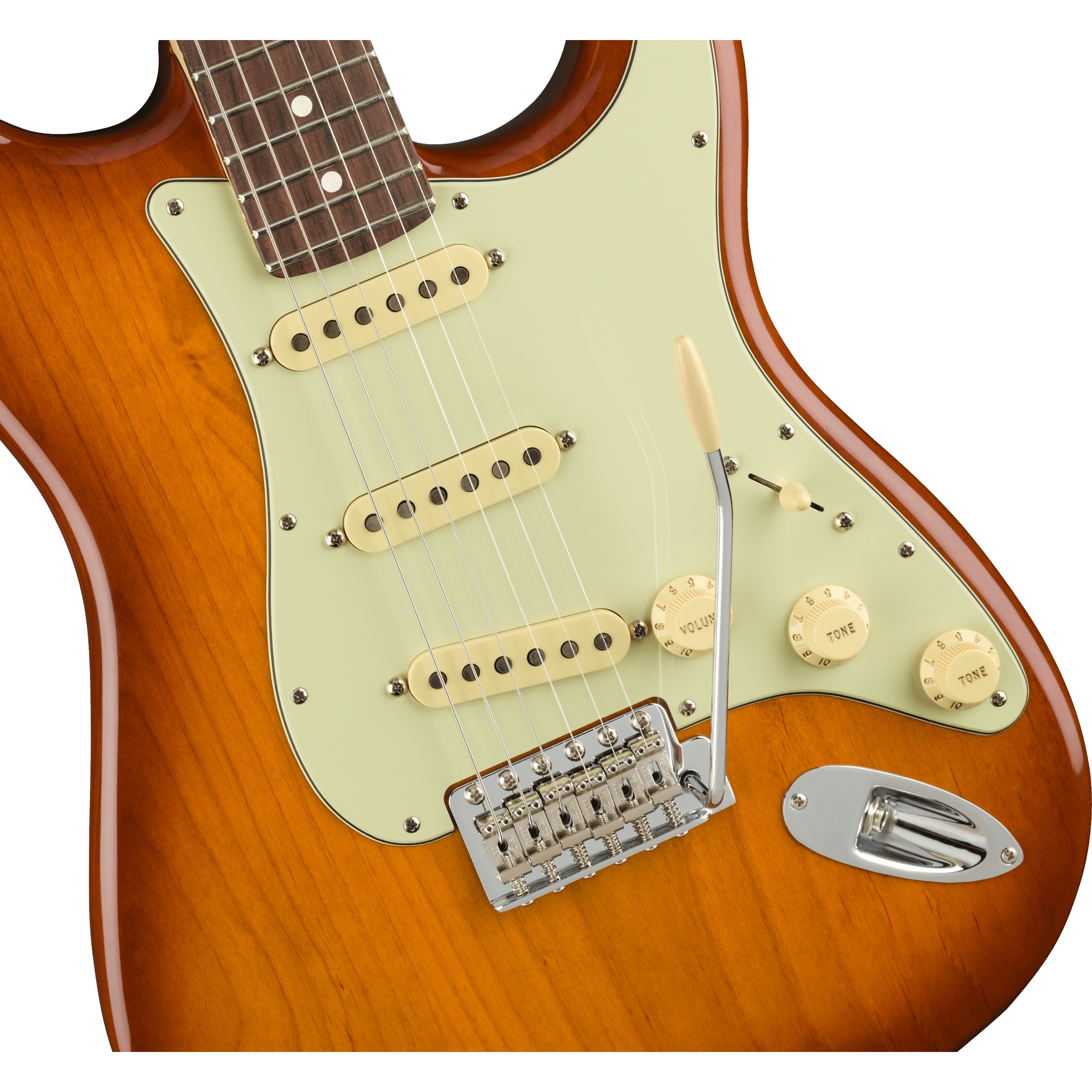 Fender American Performer Stratocaster® RW Honey Burst inklusive Gigbag