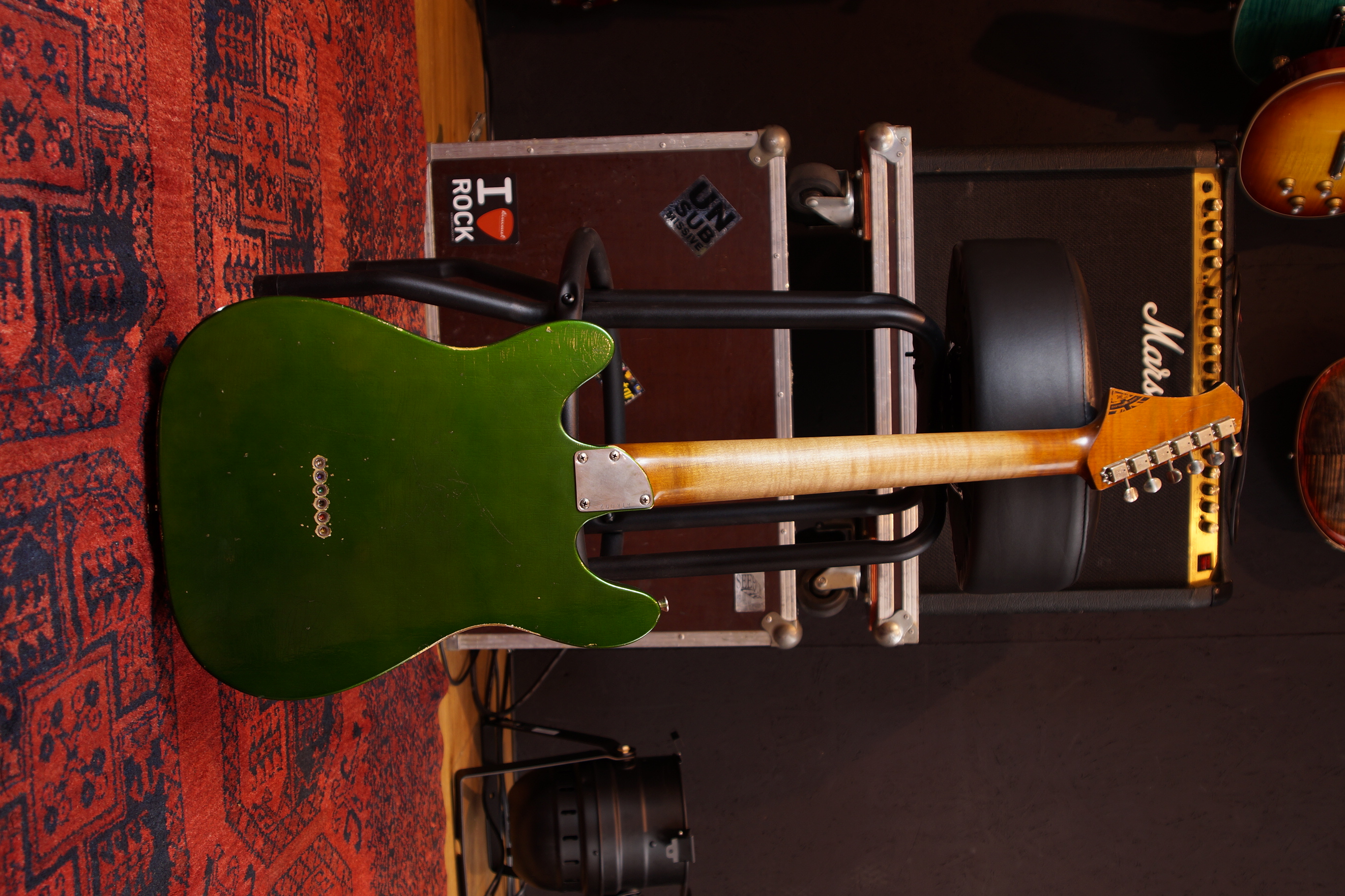 Atkin Electric The Boosh Inverness green aged