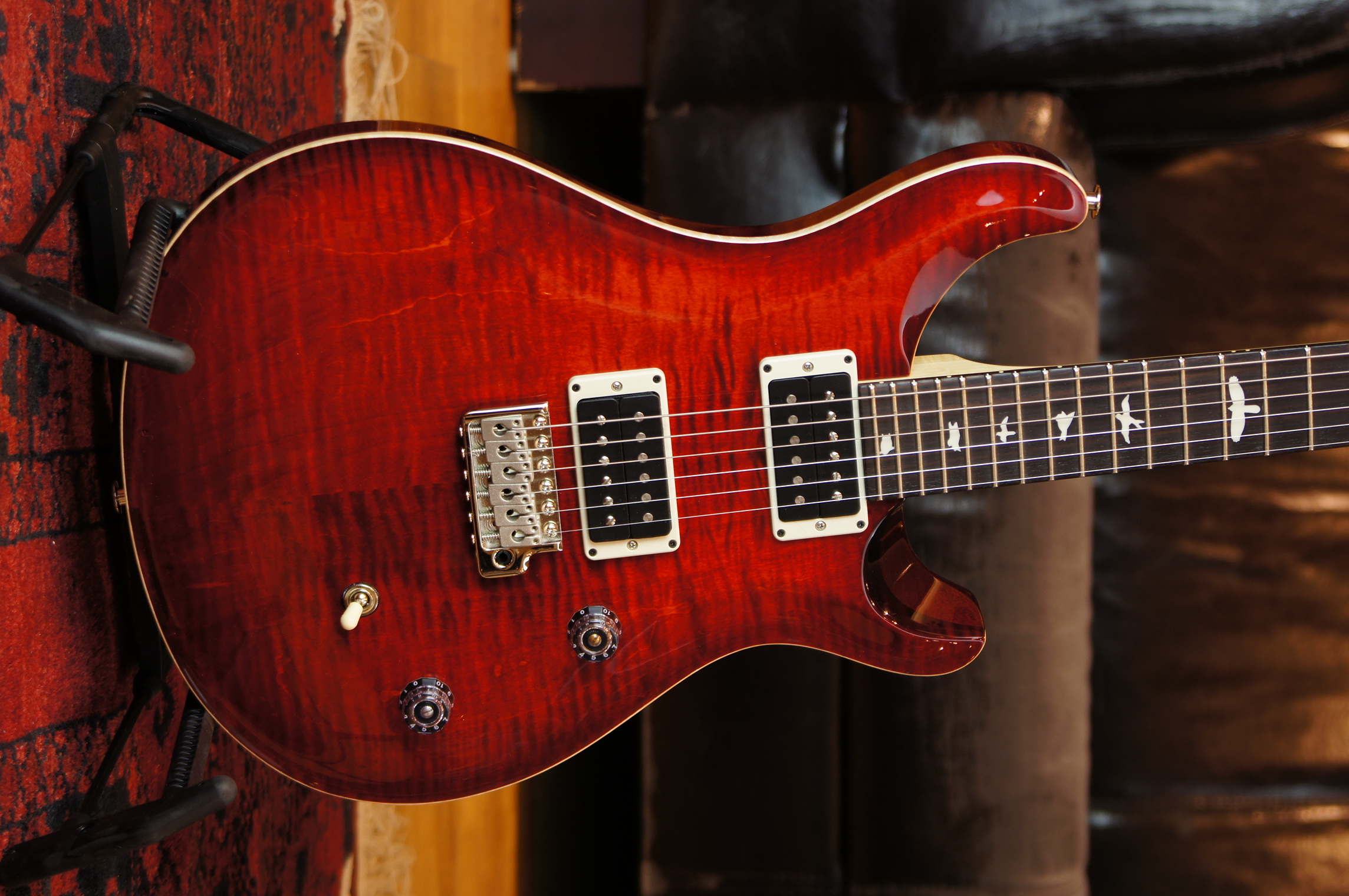 PRS CE 24 FR - Fire Red Burst