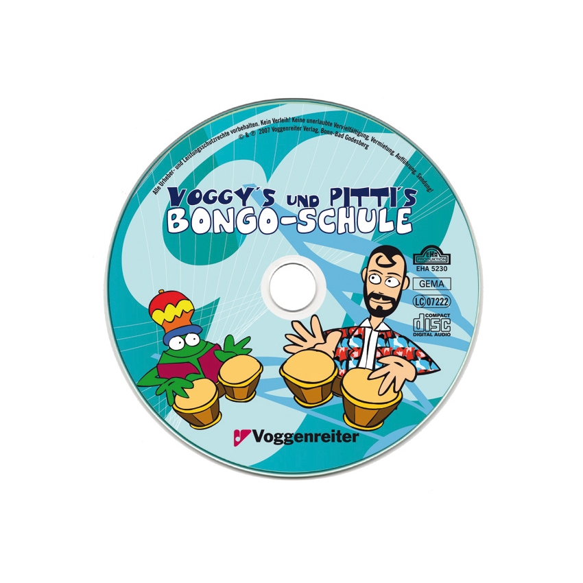 Voggy's und Pitti's Bongoschule (+CD)