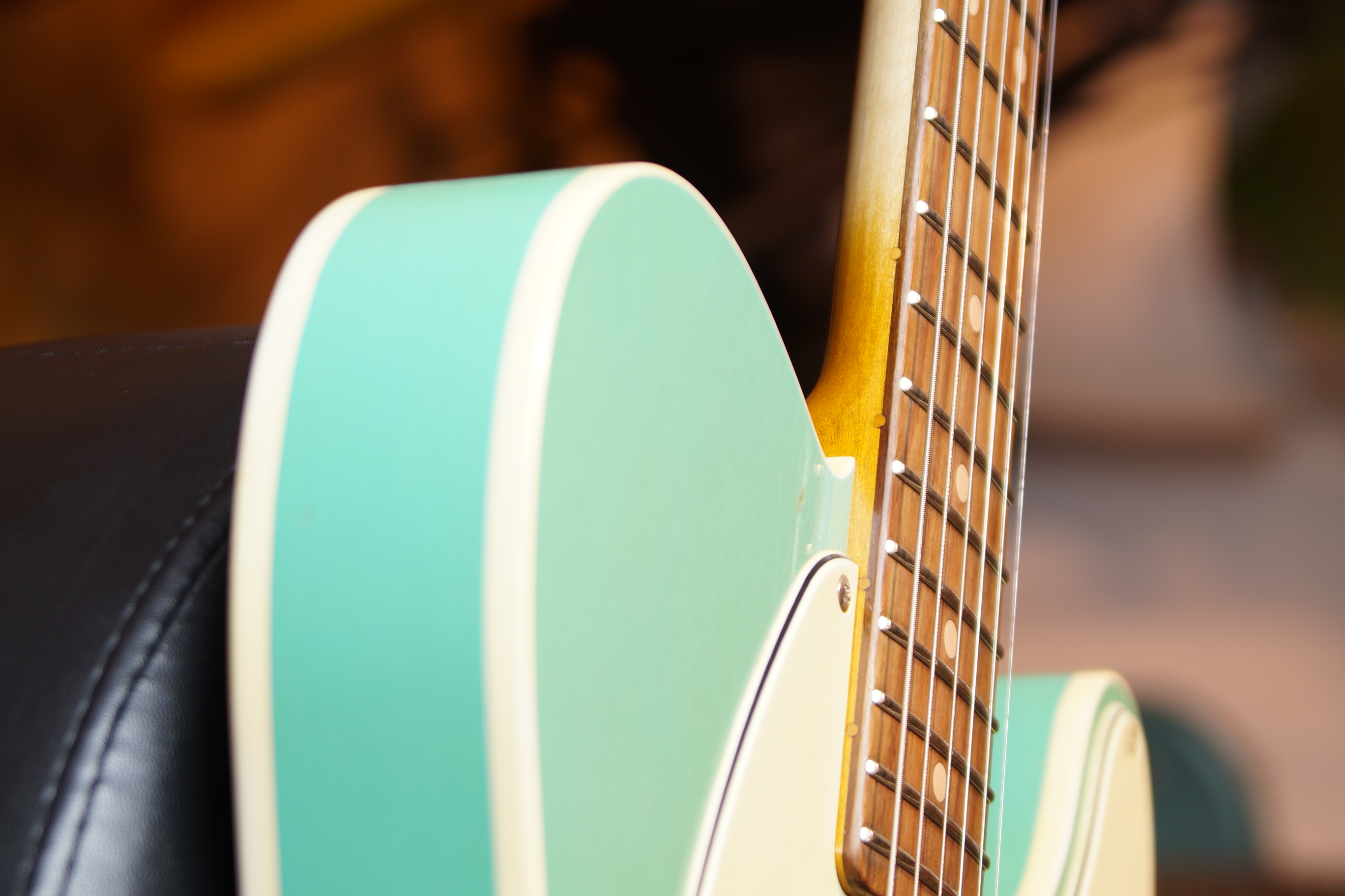 Atkin Electric T-68 The Sixty-Eight aged Nitro Seafoam Green