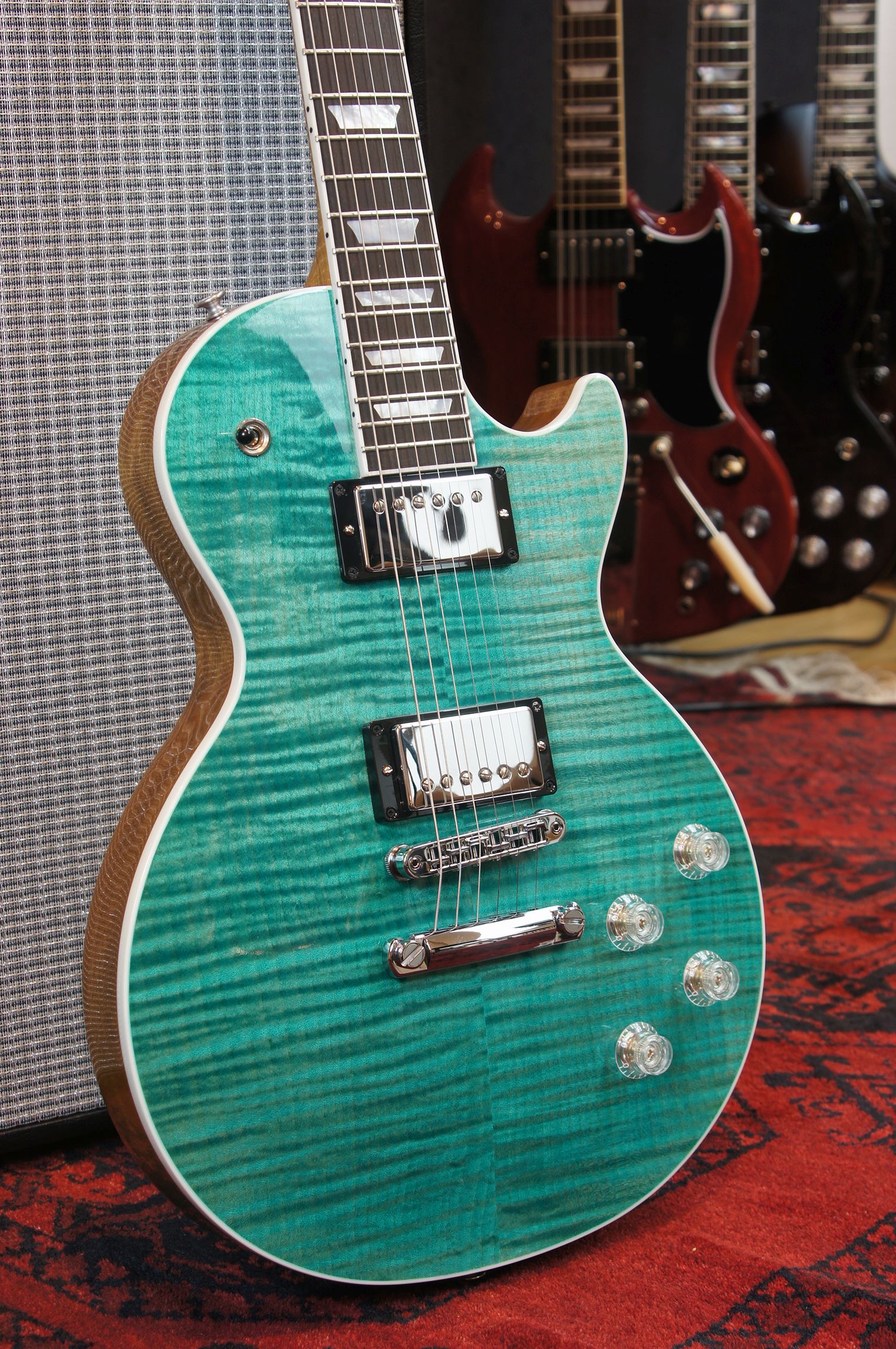 Gibson Les Paul Modern Figured Seafoam Green