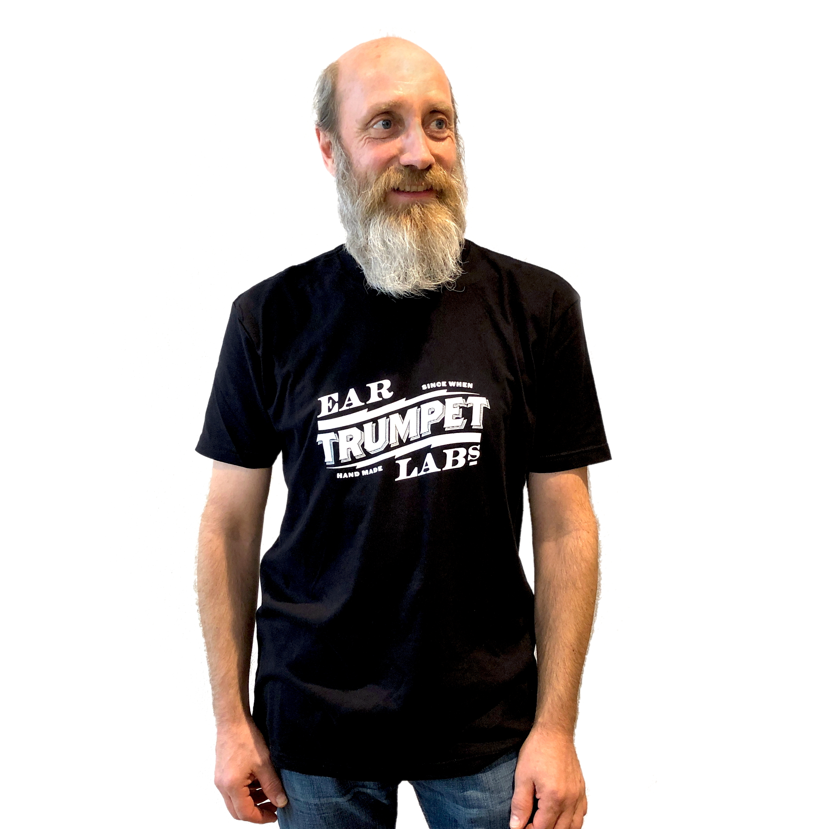 Ear Trumpet Labs T-Shirt mit Logo schwarz XL