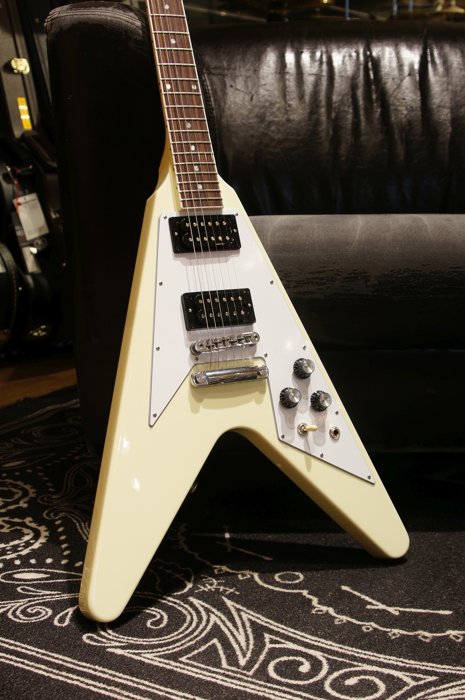 Gibson 70s Flying V Classic White