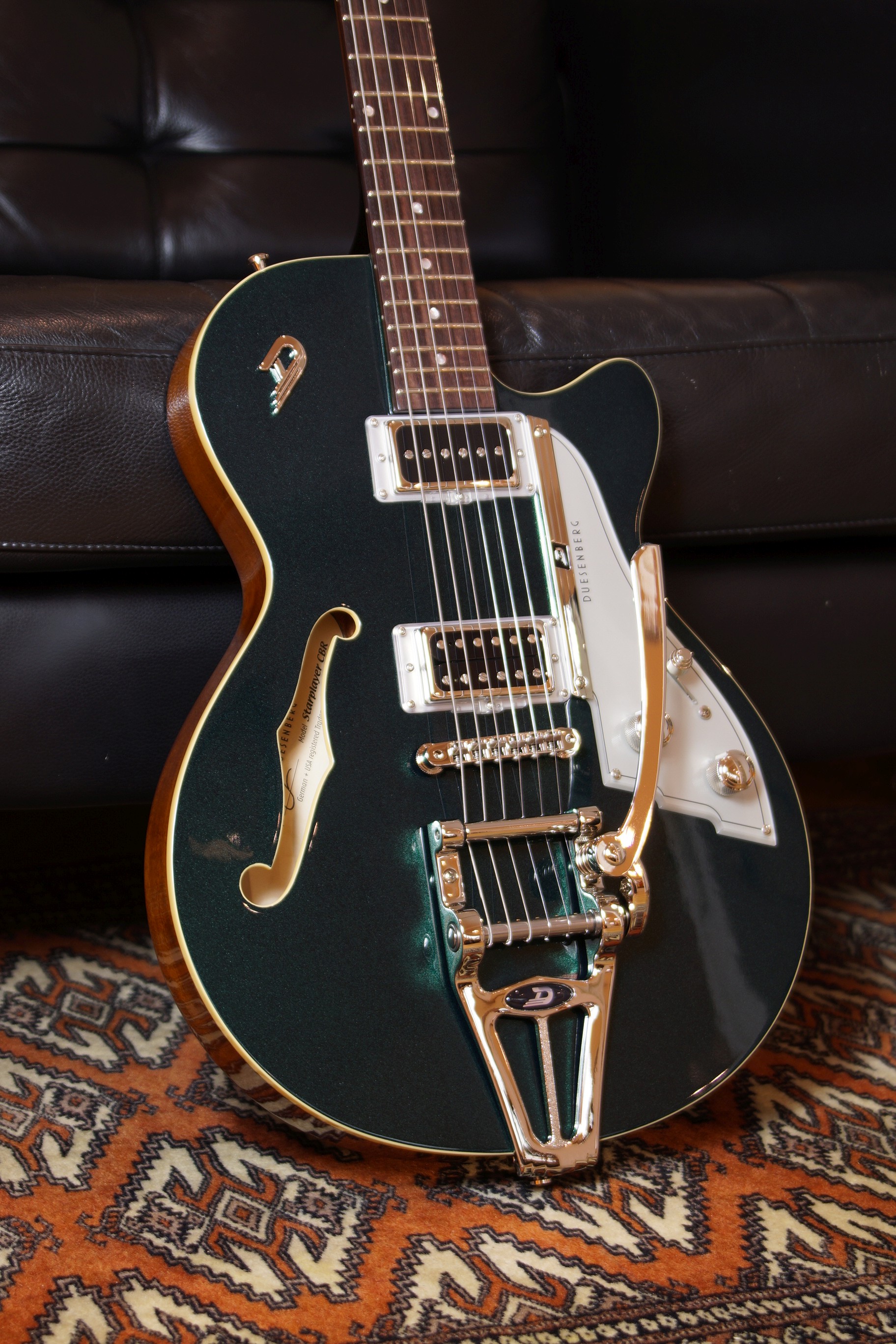 Duesenberg Starplayer CBR Catalina Green inkl. Case
