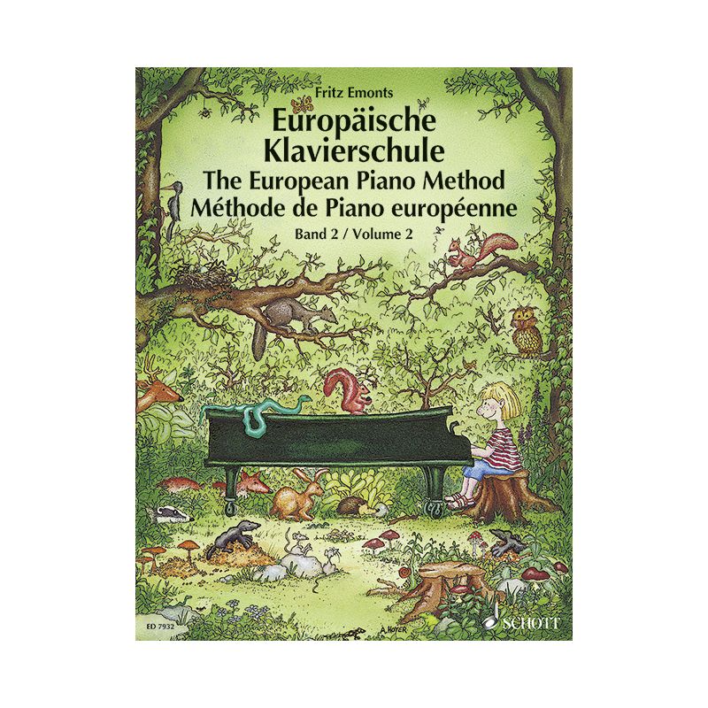 Europäische Klavierschule Band 2