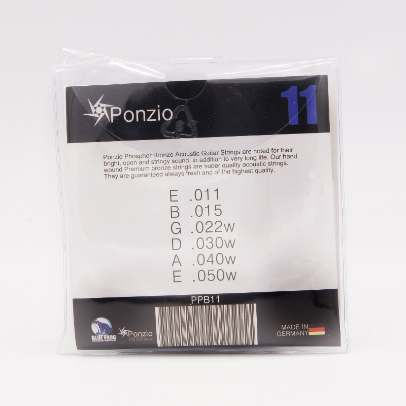Ponzio Phosphor Bronze 11er Set