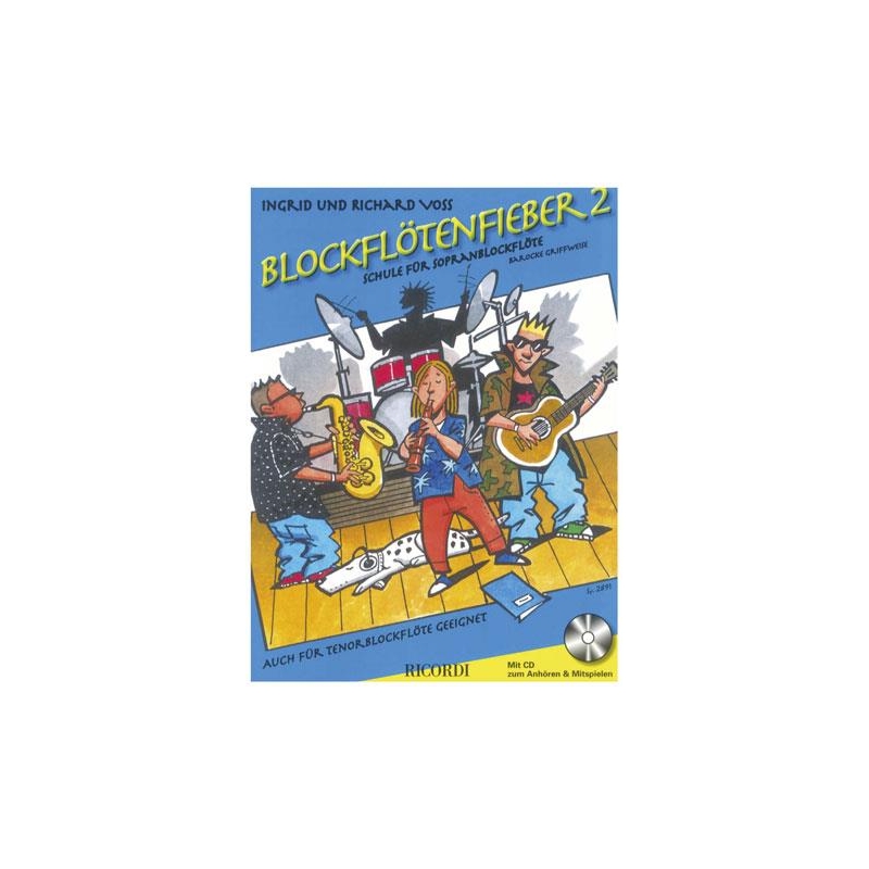 Blockflötenfieber Band 2 (+CD) für