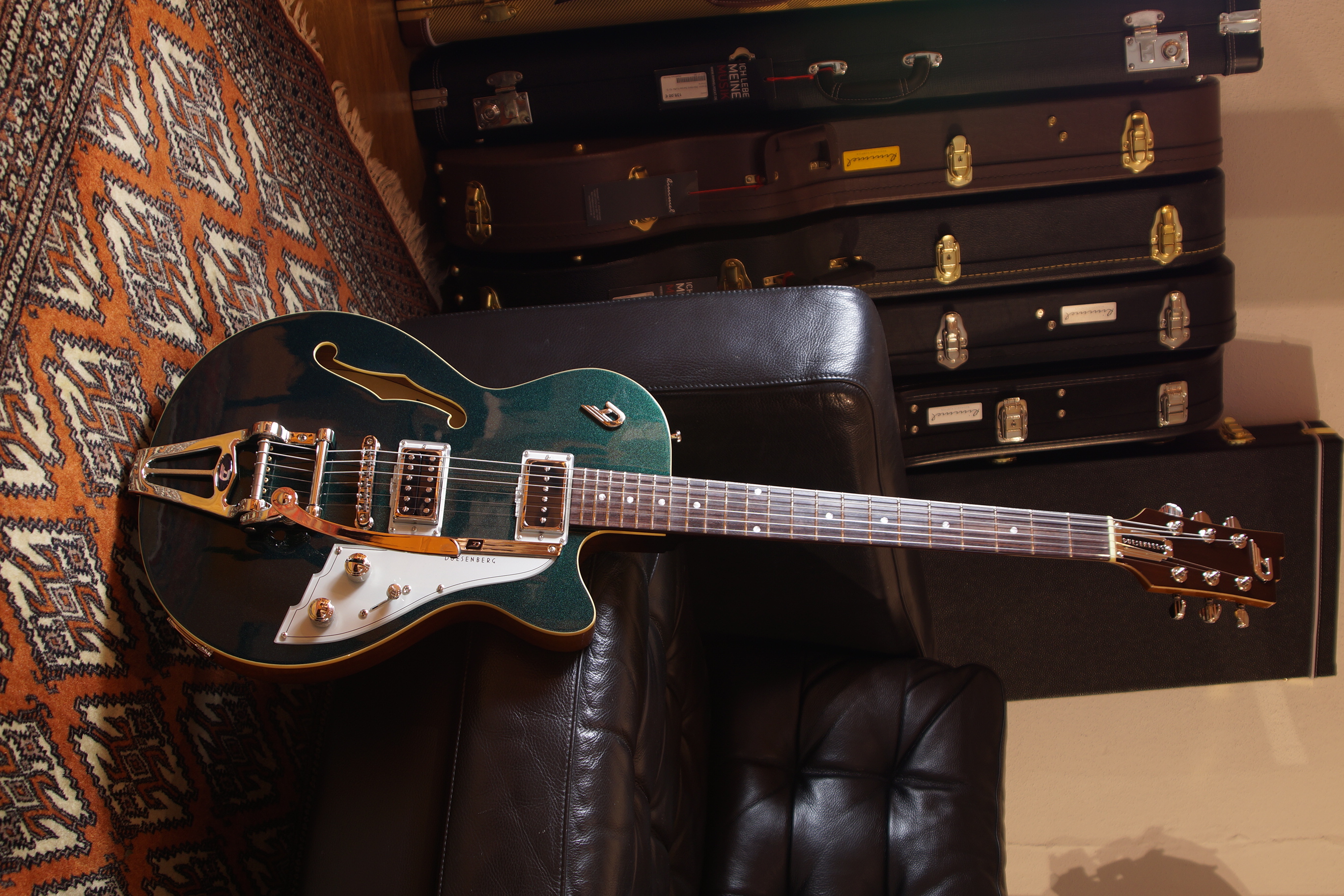Duesenberg Starplayer CBR Catalina Green inkl. Case