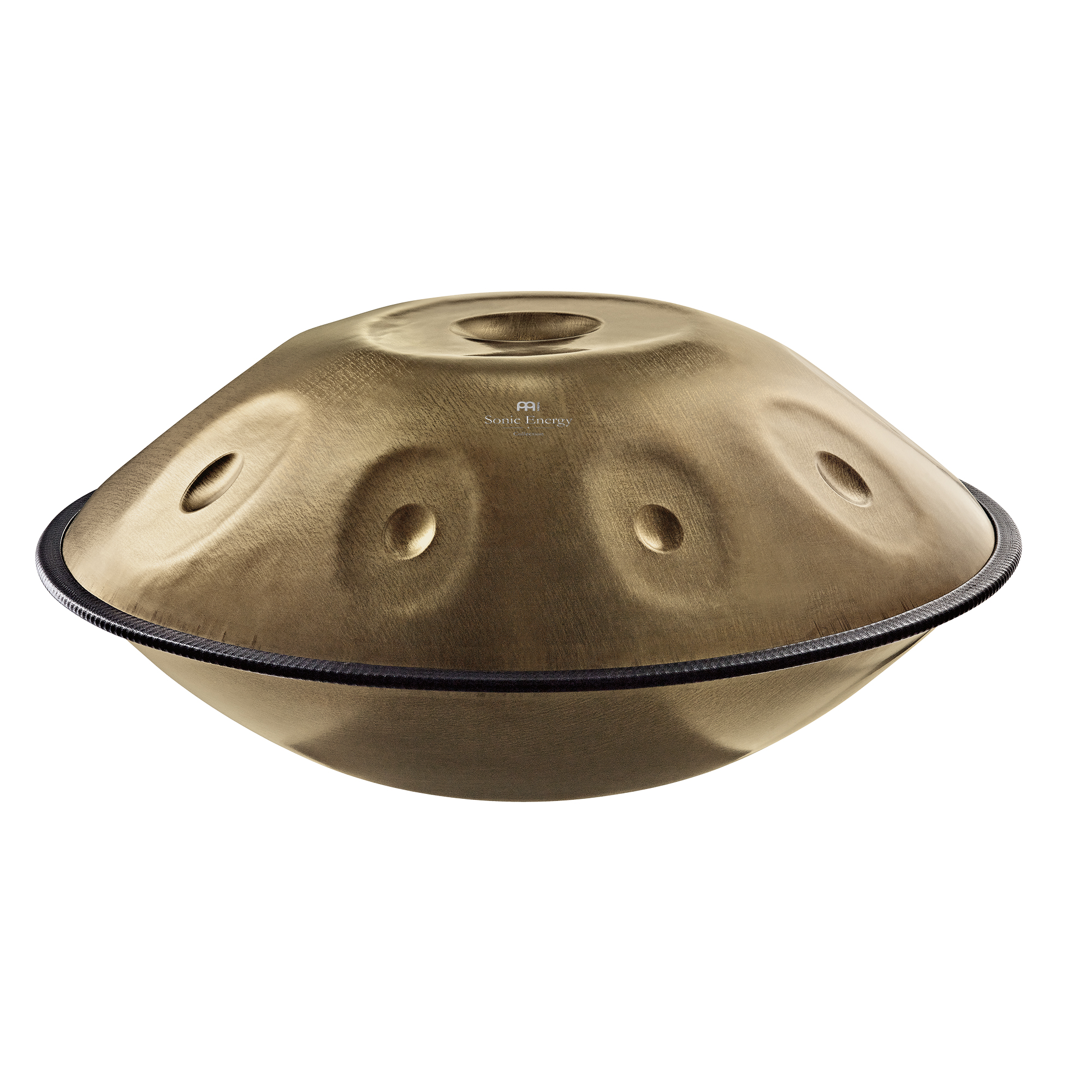 MEINL Sonic Energy Sensory Handpan Stainless Steel C# Moll 9 Töne 432 Hz - Vintage Gold
