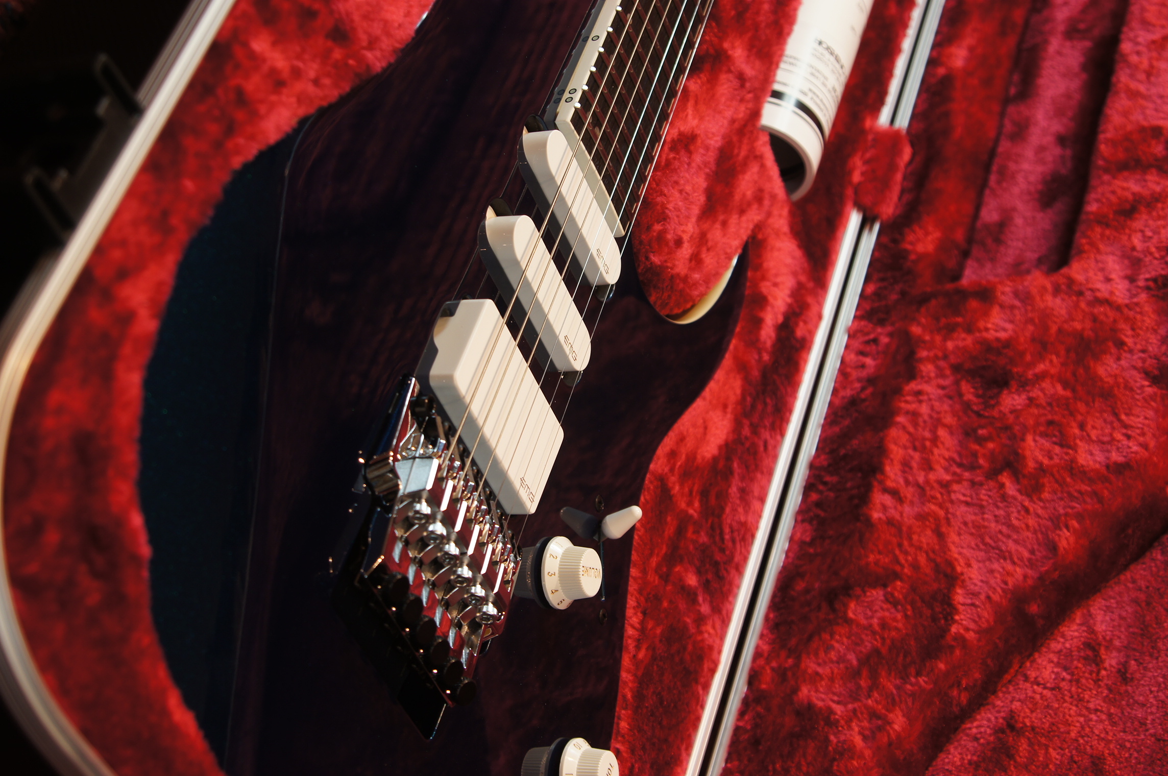 IBANEZ Prestige RG5440C-DFM E-Gitarre 6-String - Deep Forest Green Metallic + Koffer