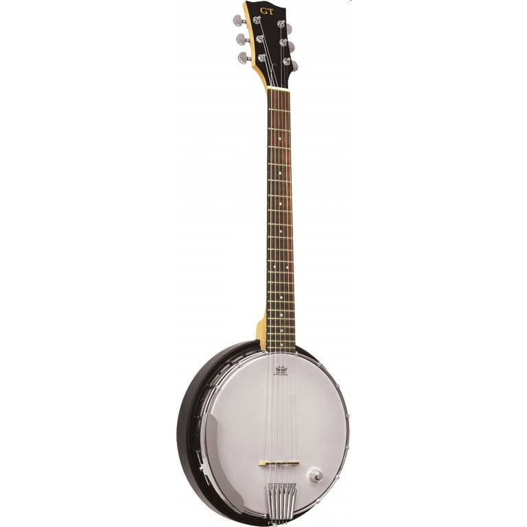 Gold Tone Gitarrenbanjo mit Tonabnehmer und Tasche