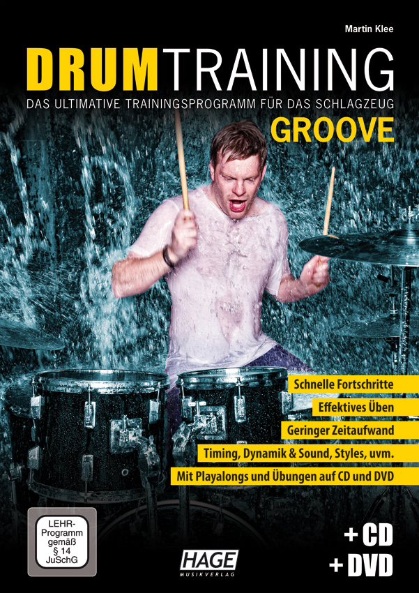 Drum Training Groove (+CD +DVD)