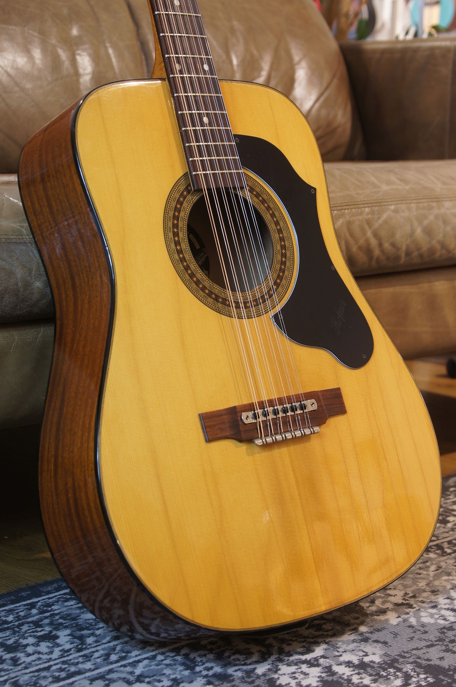 Höfner 12-String Baujahr 1971 mit Koffer - gebraucht
