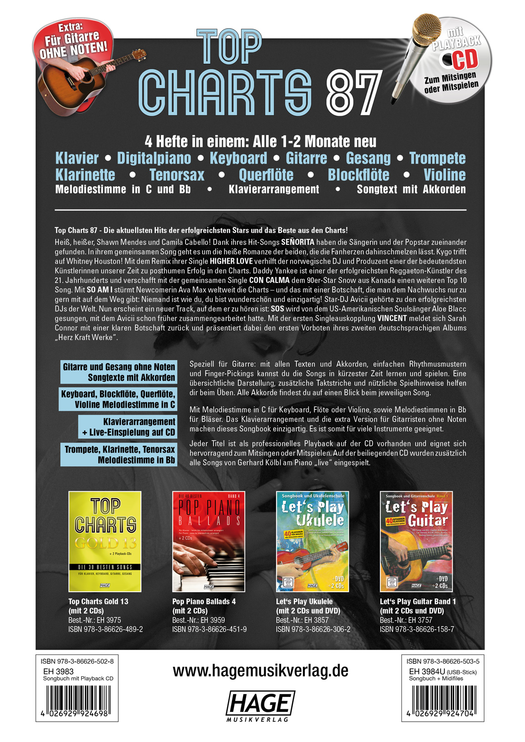 Top Charts 87 (+CD):