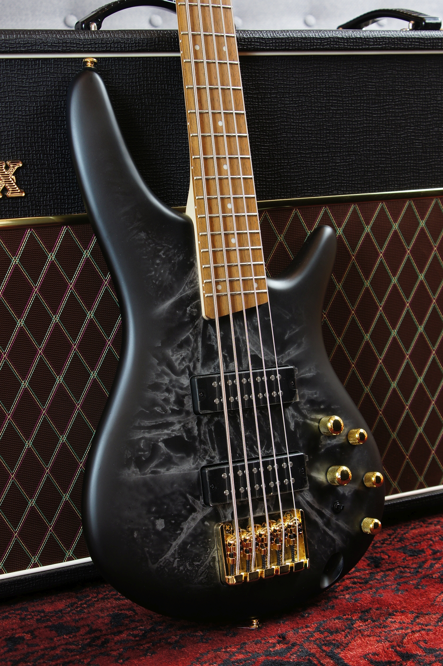 IBANEZ SR 5-Str Black Ice Frozen Matte