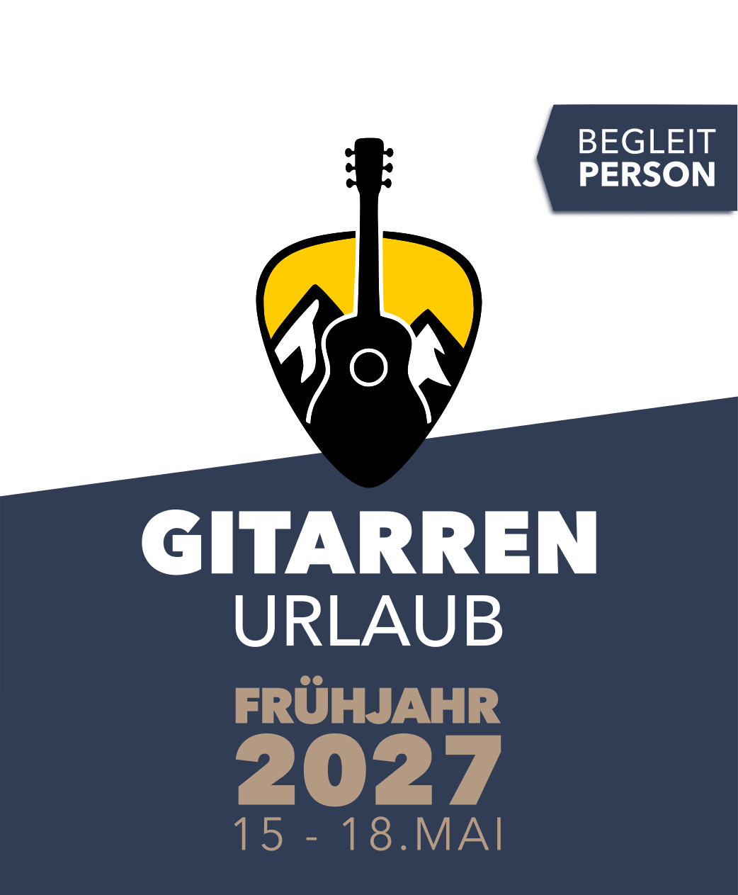 GitarrenUrlaub Frühjahr 27 - 15-18.05.2027 - Begleitperson