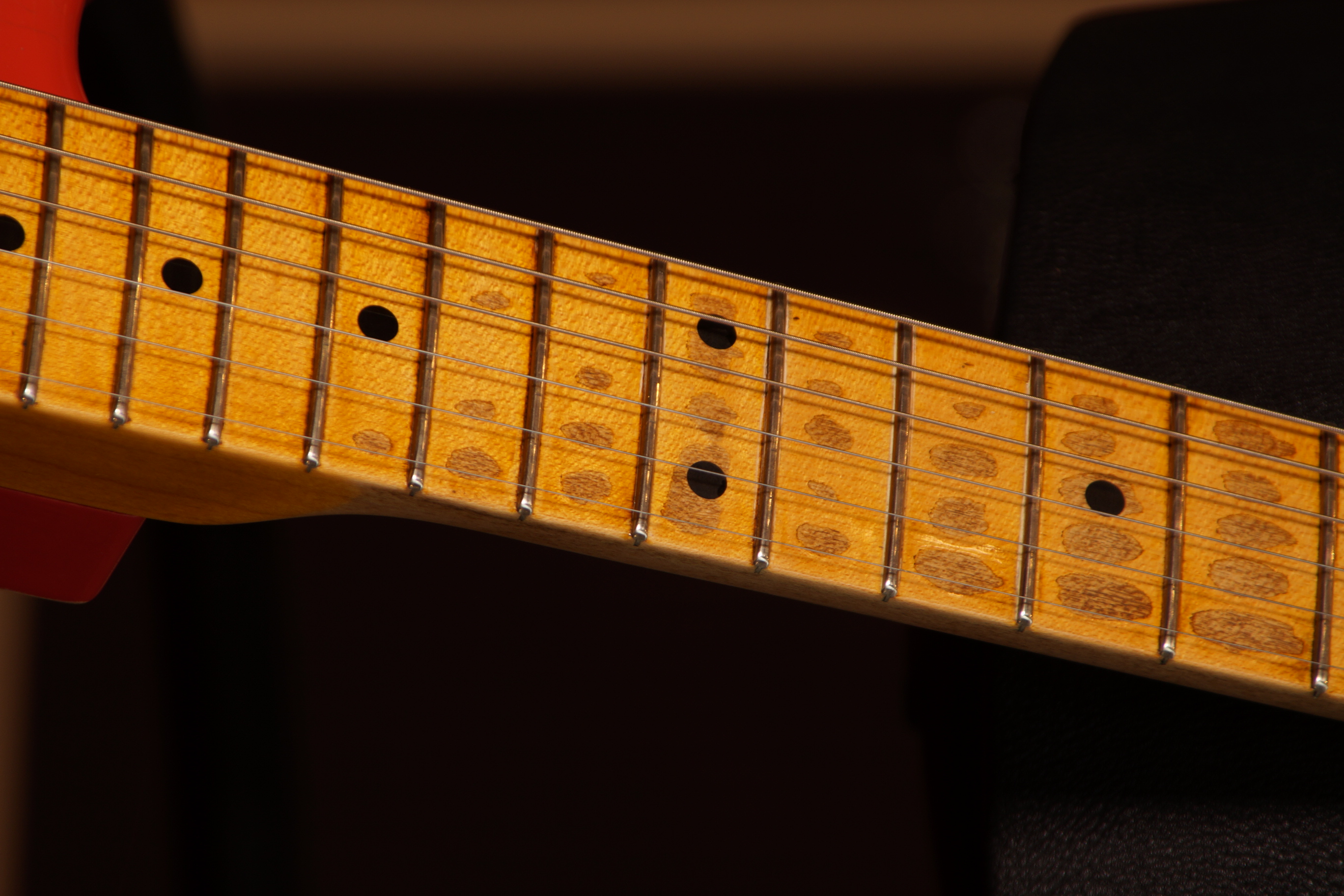 Fender Custom Shop Stratocaster 1956 Fiesta Red Relic BJ.2013 Gebraucht