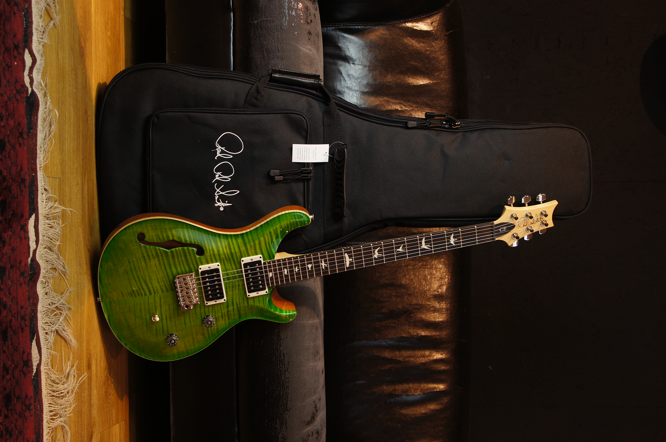 PRS CE 24 Semi Hollow ER - Eriza Verde