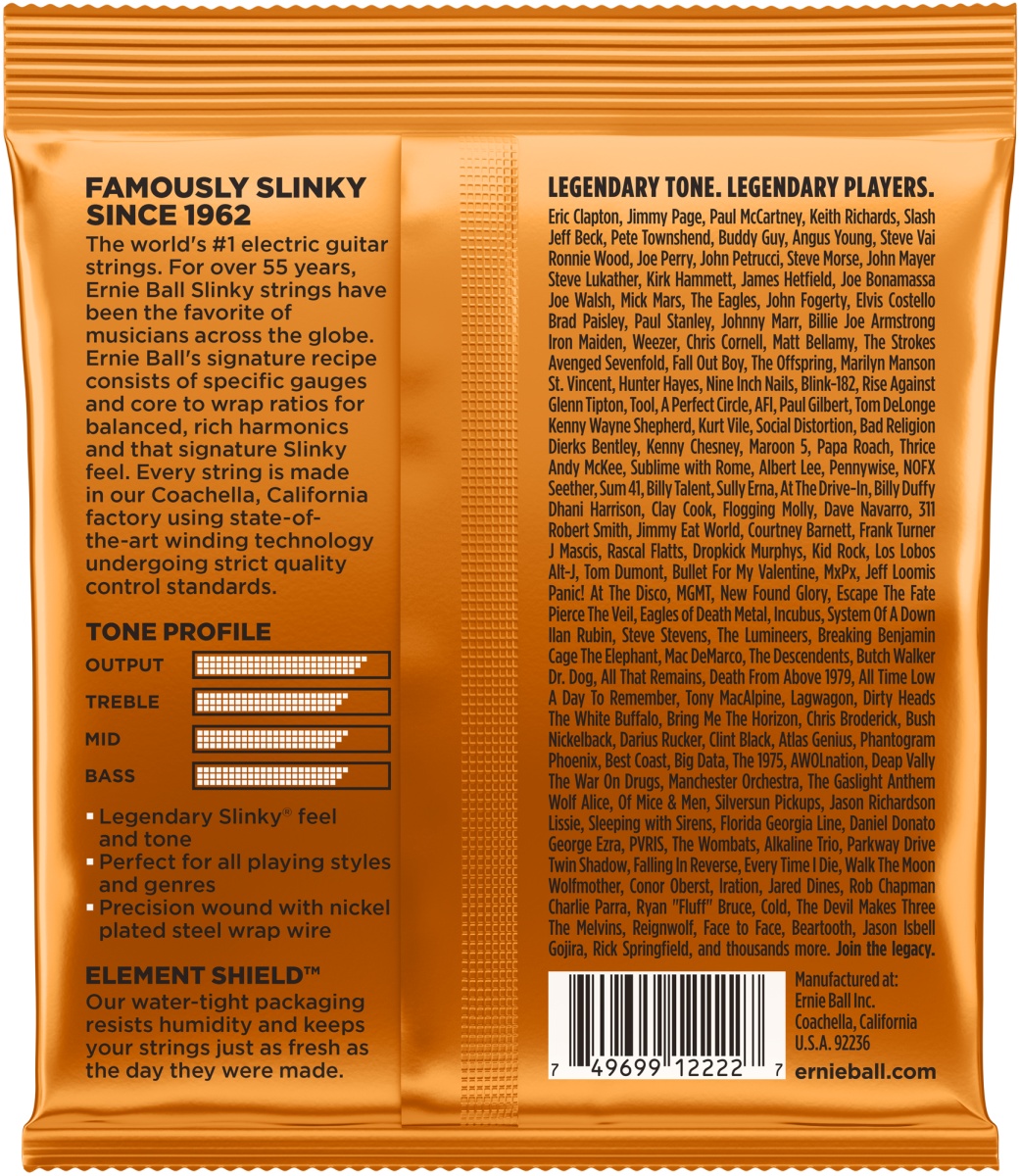 ERNIE BALL 2222 Hybrid Slinky 09-46