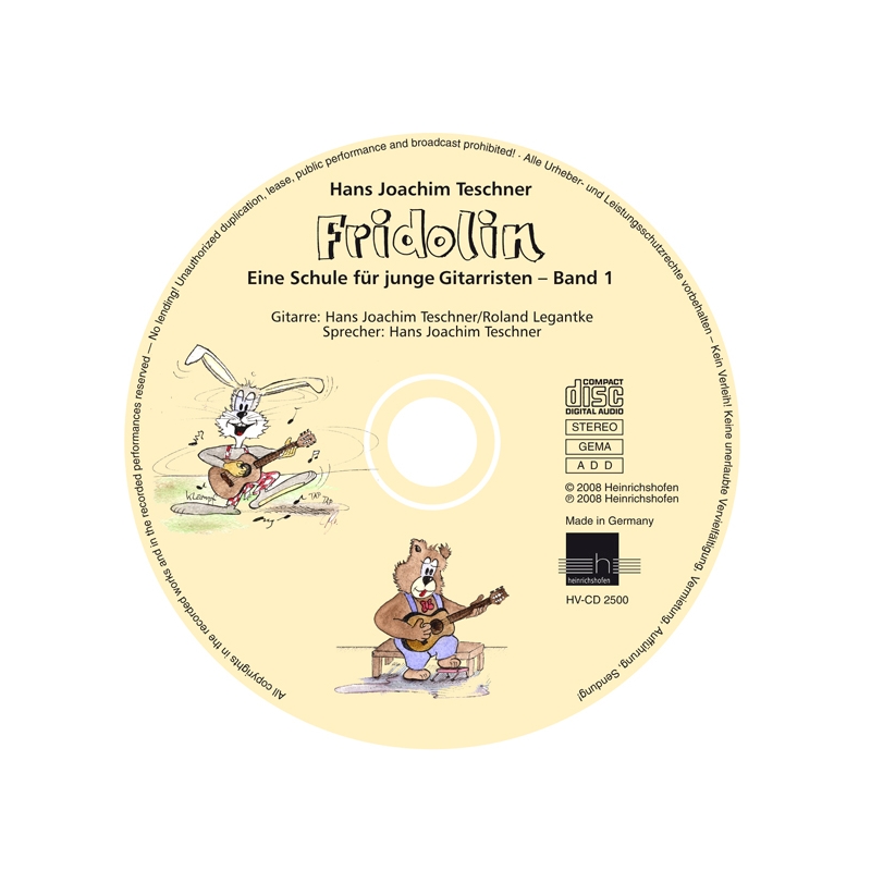Fridolin Band 1 (+mp3-Download)