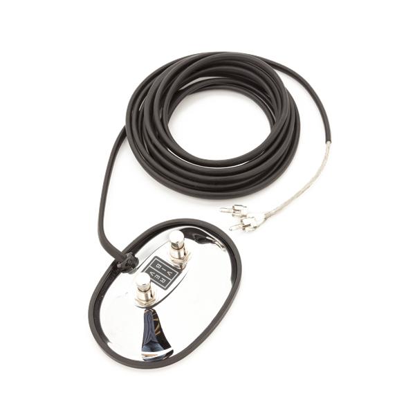 Fender 2-Button Vintage-Style Footswitch: with RCA Jacks