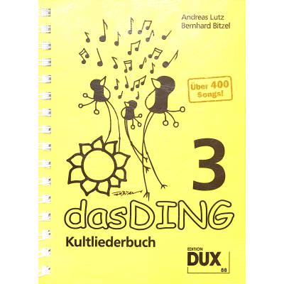 Das Ding Band 3 Kultliederbuch