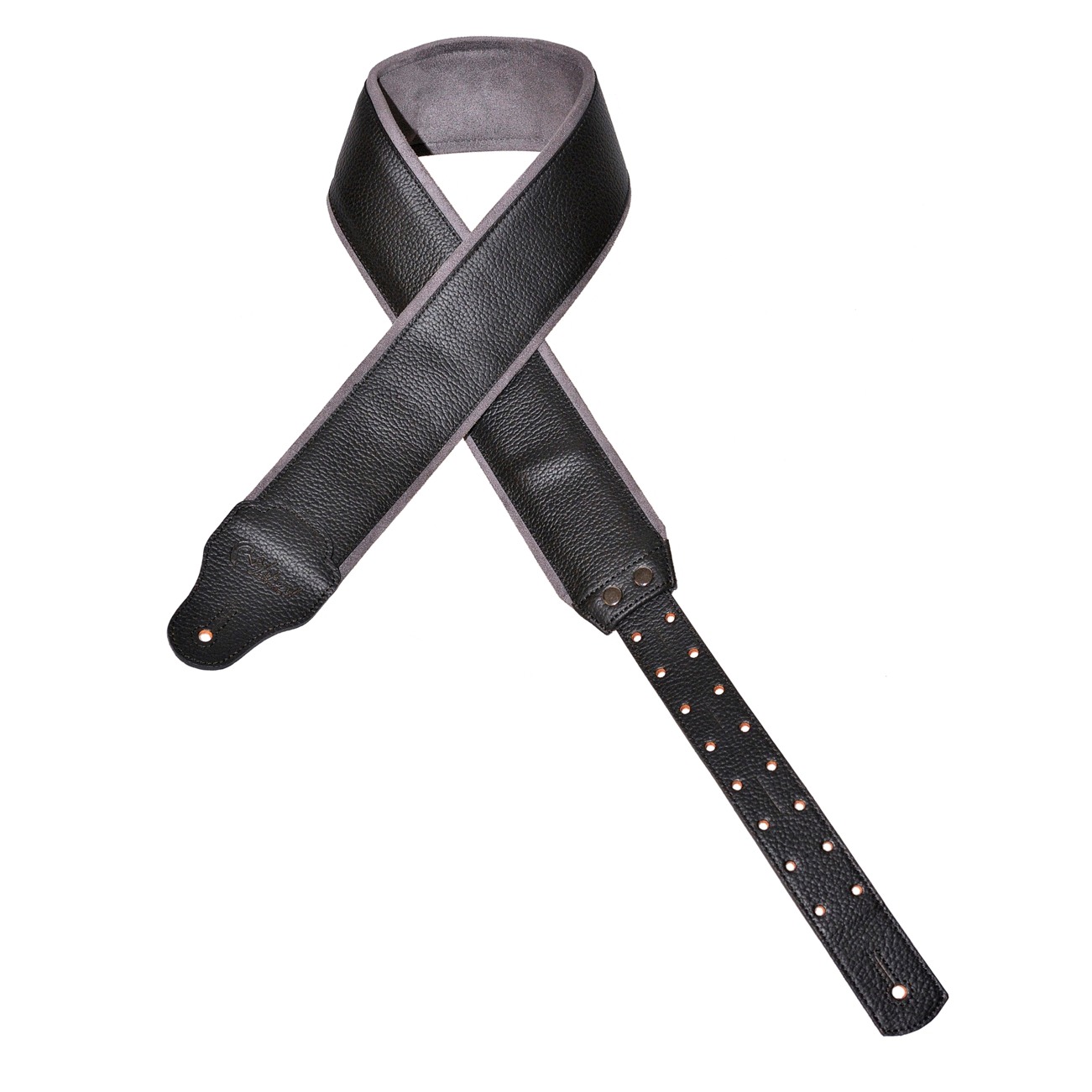 RightOn! Gitarrengurt JAZZ GRAHAM Black