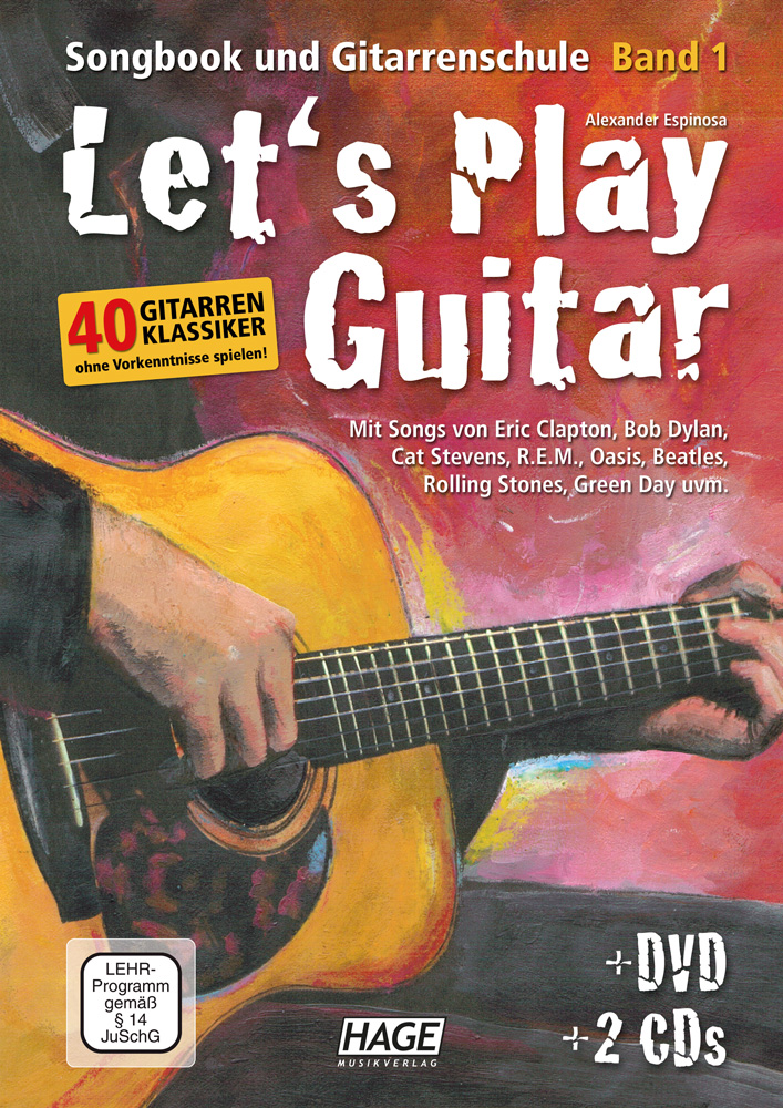 Let's play Guitar (+QR Codes +2 CD's)