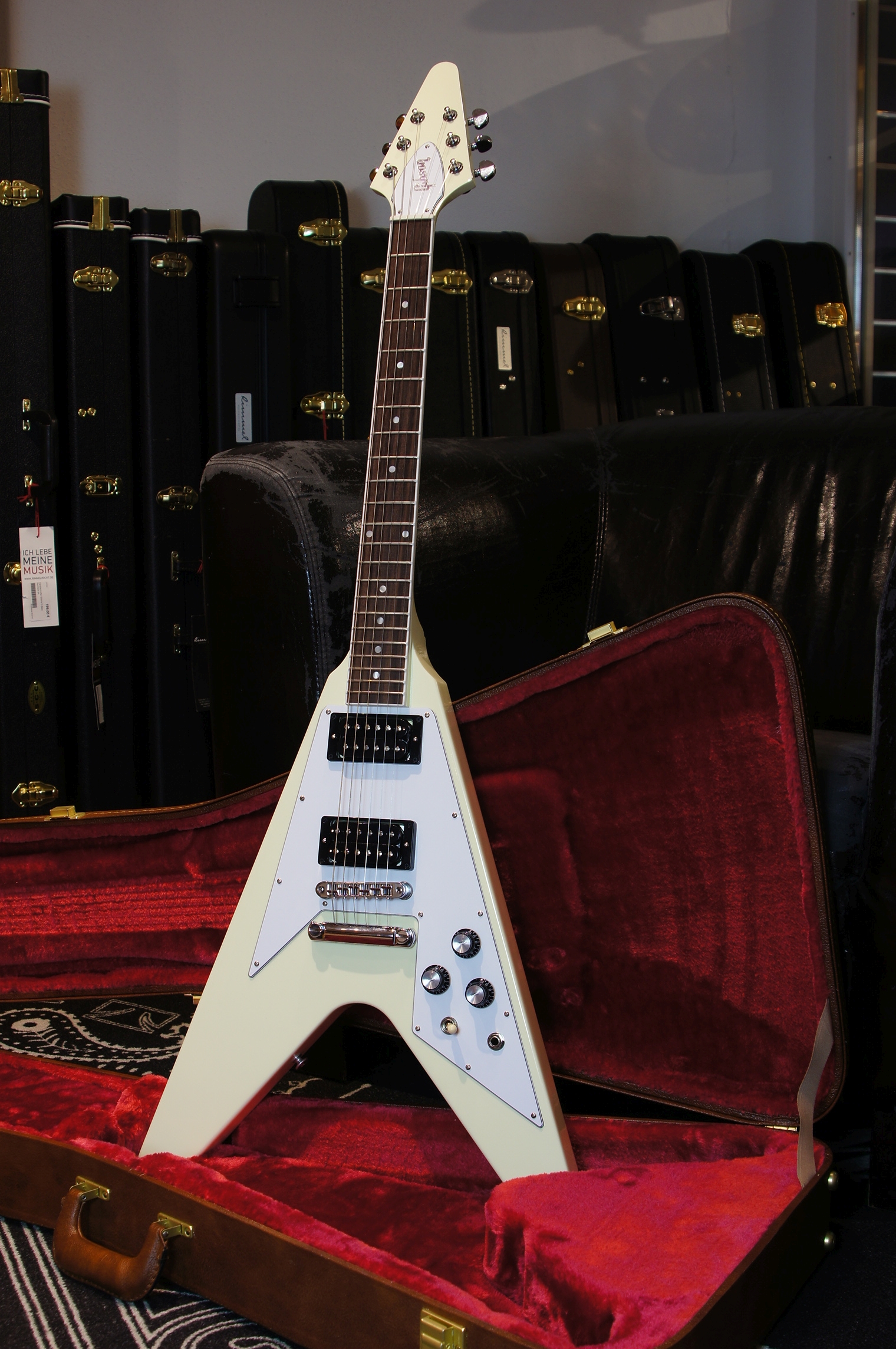 Gibson 70s Flying V Classic White