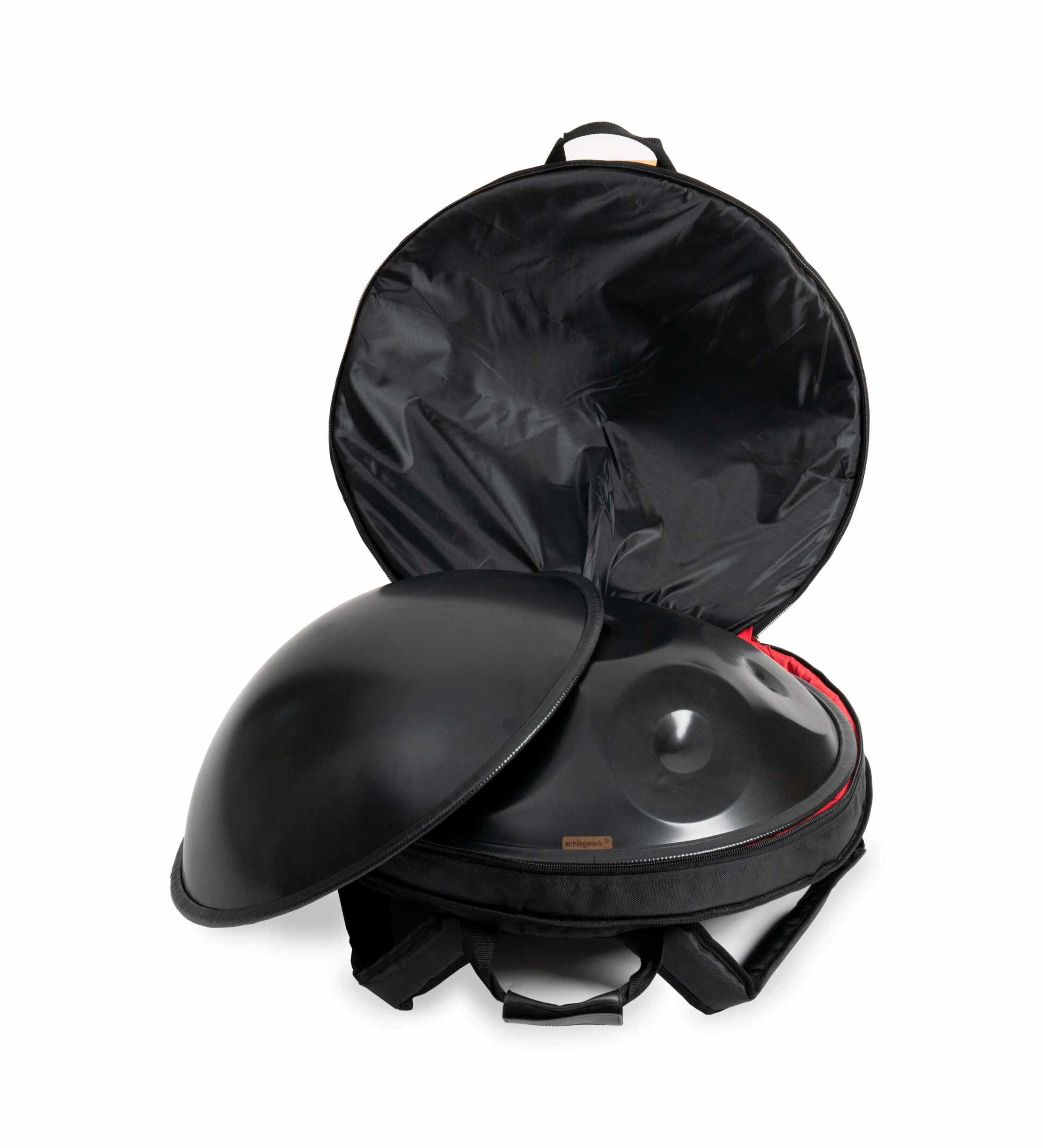 Schlagwerk Handpan 432Hz E-Moll Equinox E/G,B,C,D,E,F",G inclusive Tasche