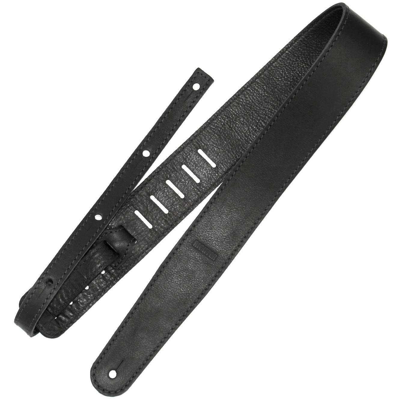 Richter Gitarrengurt 1390 Raw II Nappa Black