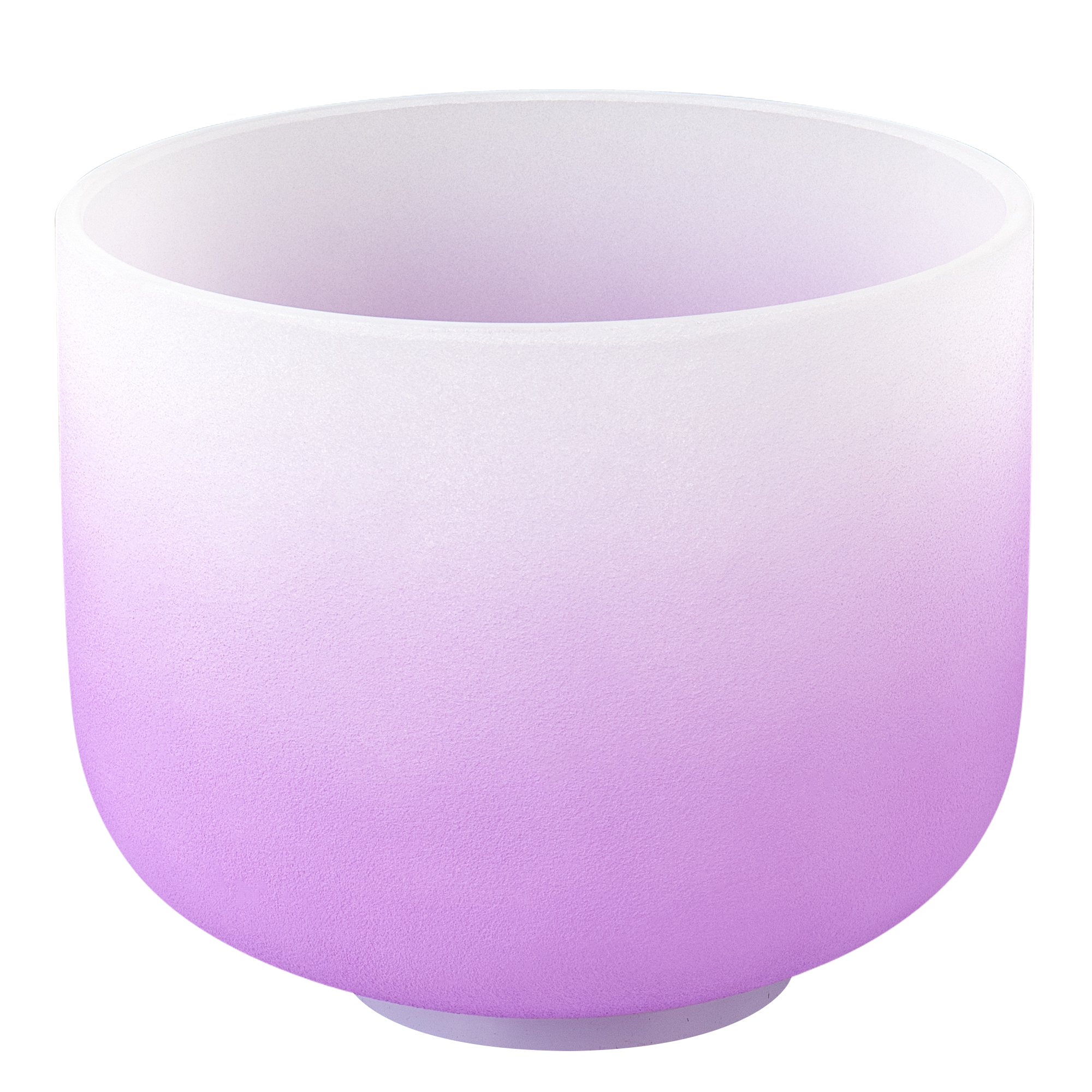 Sela Crystal Singing Bowl Chakra 8" - Violet, Crown, B (432 Hz)