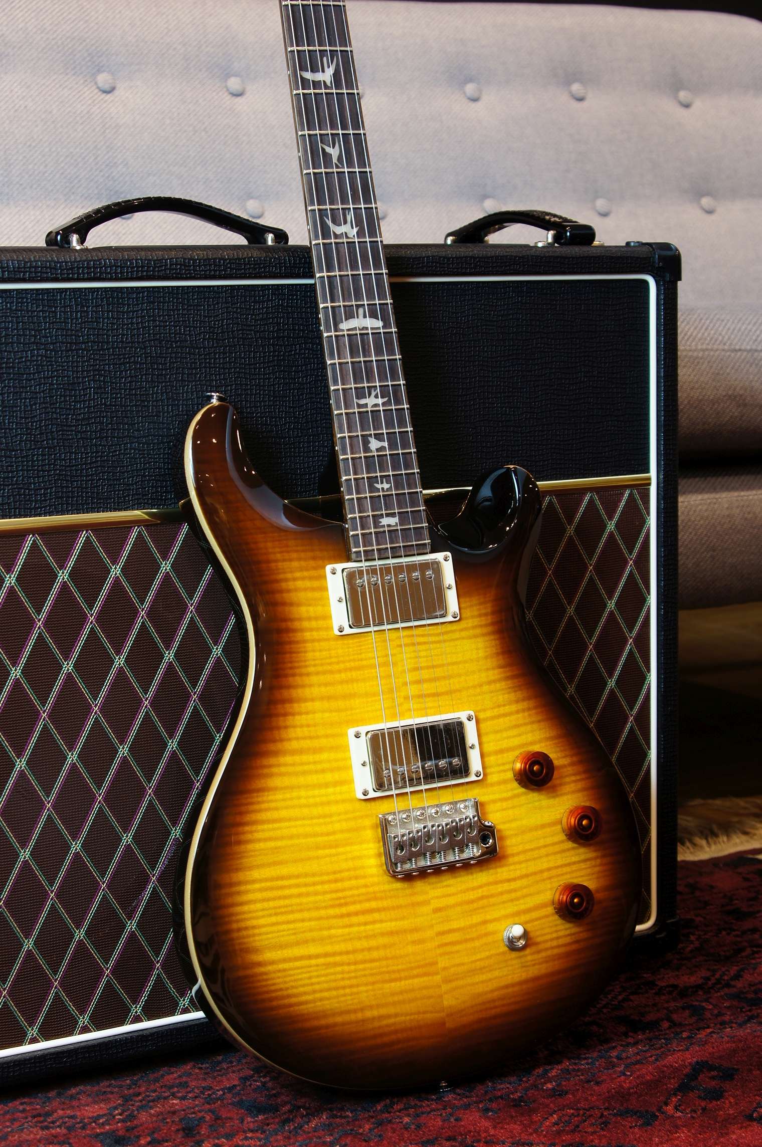PRS SE DGT Mccarty Tobacco Sunburst