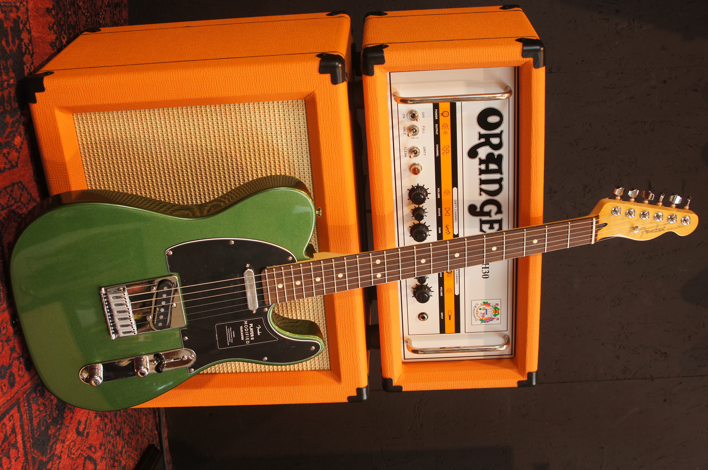 Fender Player II Modified Telecaster®, Rosewood Fingerboard, Harvest Green Metallic