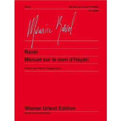Ravel - Menuet sur le nom d'Haydn