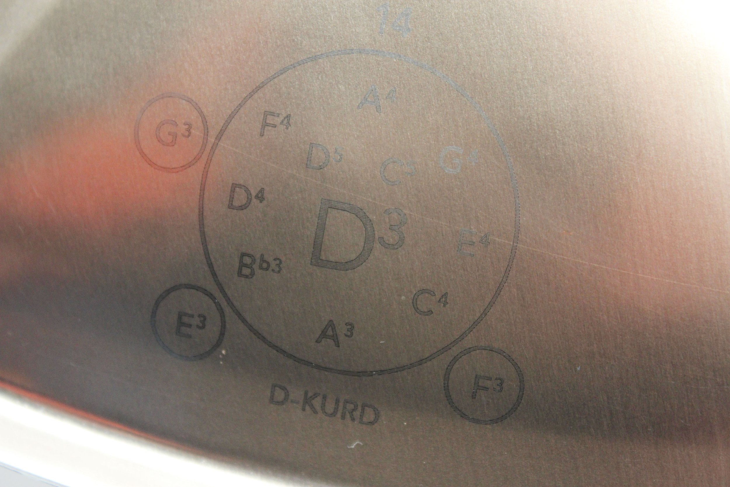 PATERA Handpan 14 Ton D-Kurd