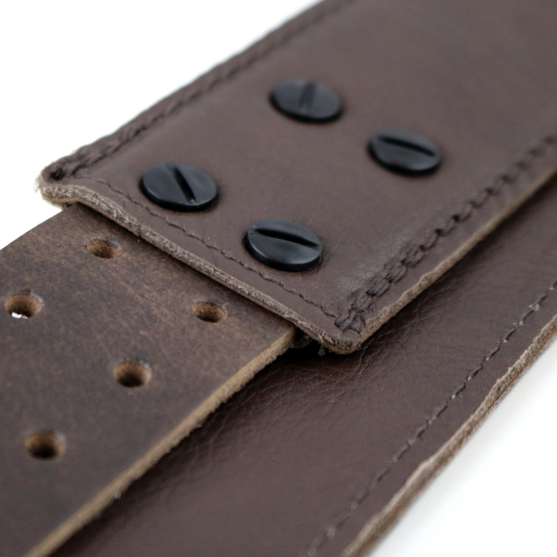 Richter Gitarrengurt 1548 Raw IV Nappa Brown