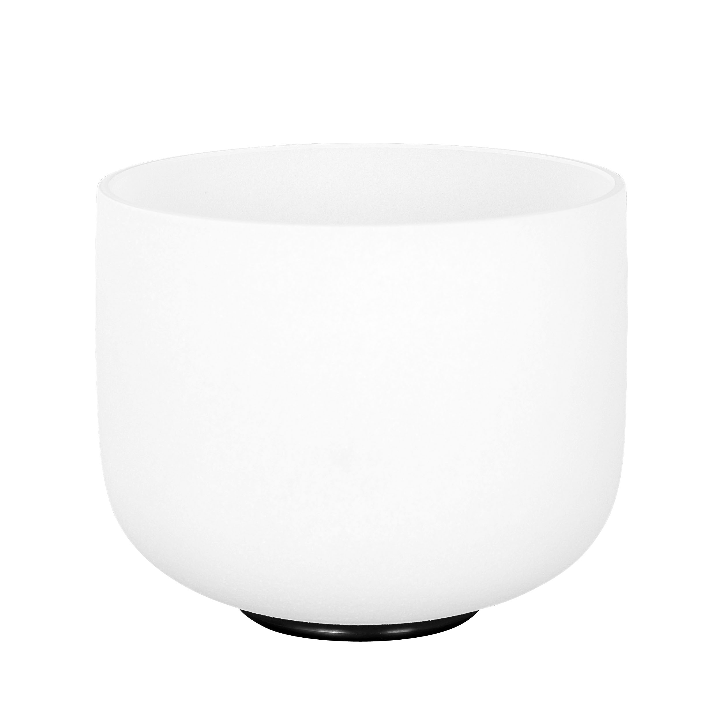 Sela 8" Crystal Singing Bowl Frosted 440 Hz in B